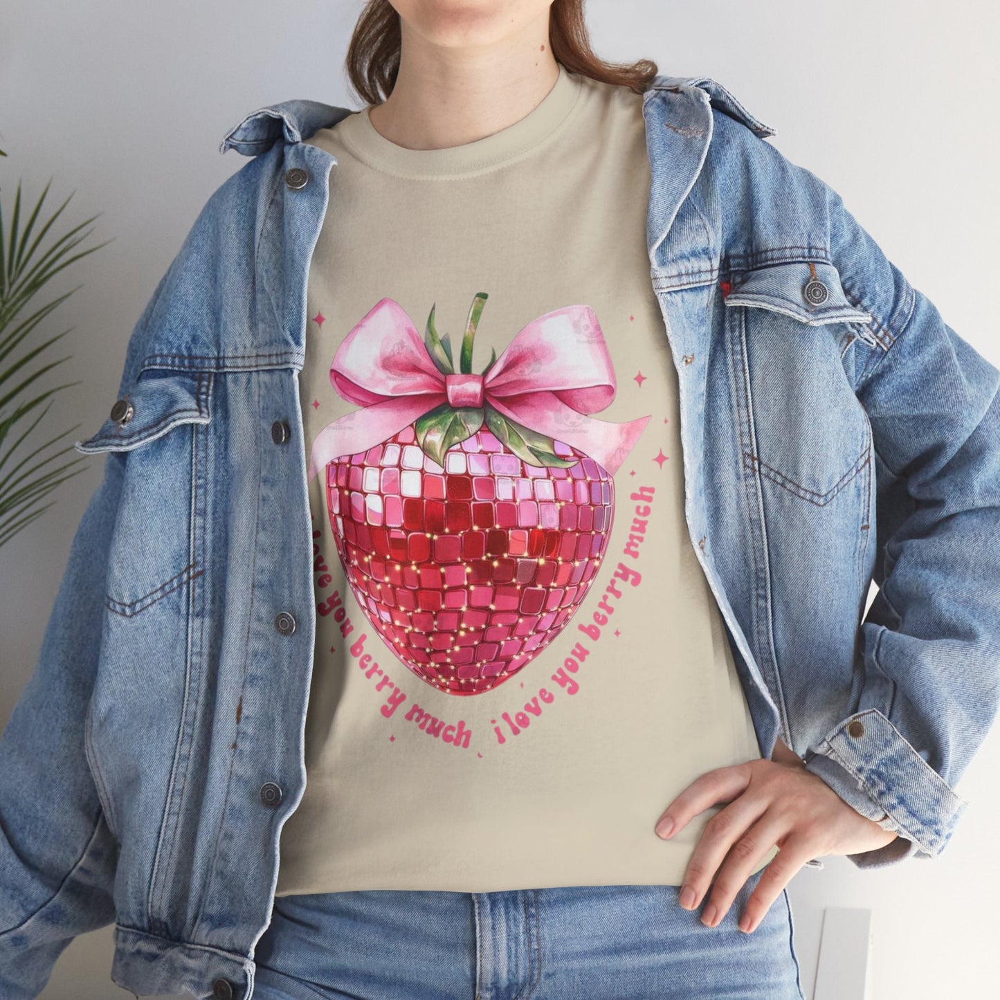 I Love You Berry Much T-Shirt , Love Valentines Heart Gift