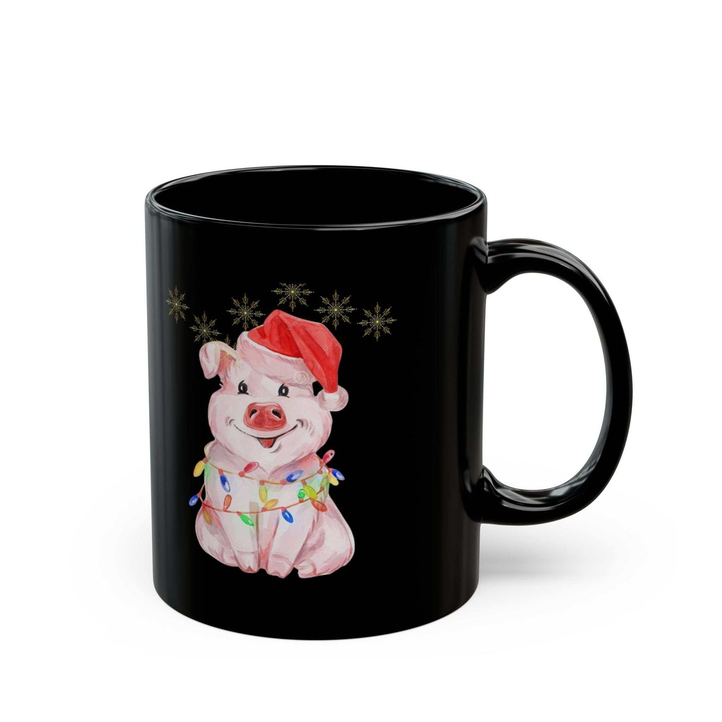 Funny Christmas Pig Mugs, Gift for Christmas