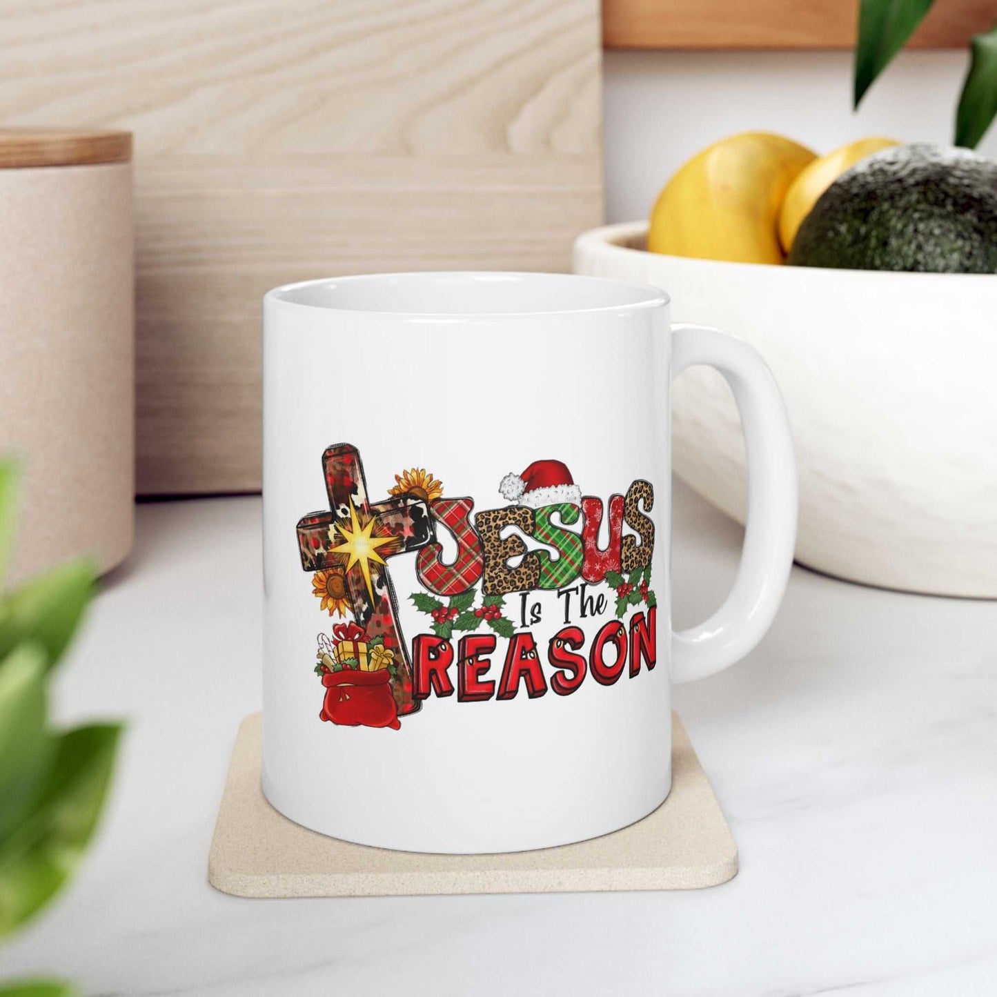 Is It Christmas Jesus Is The Reason Mug – Religious Christmas Gift