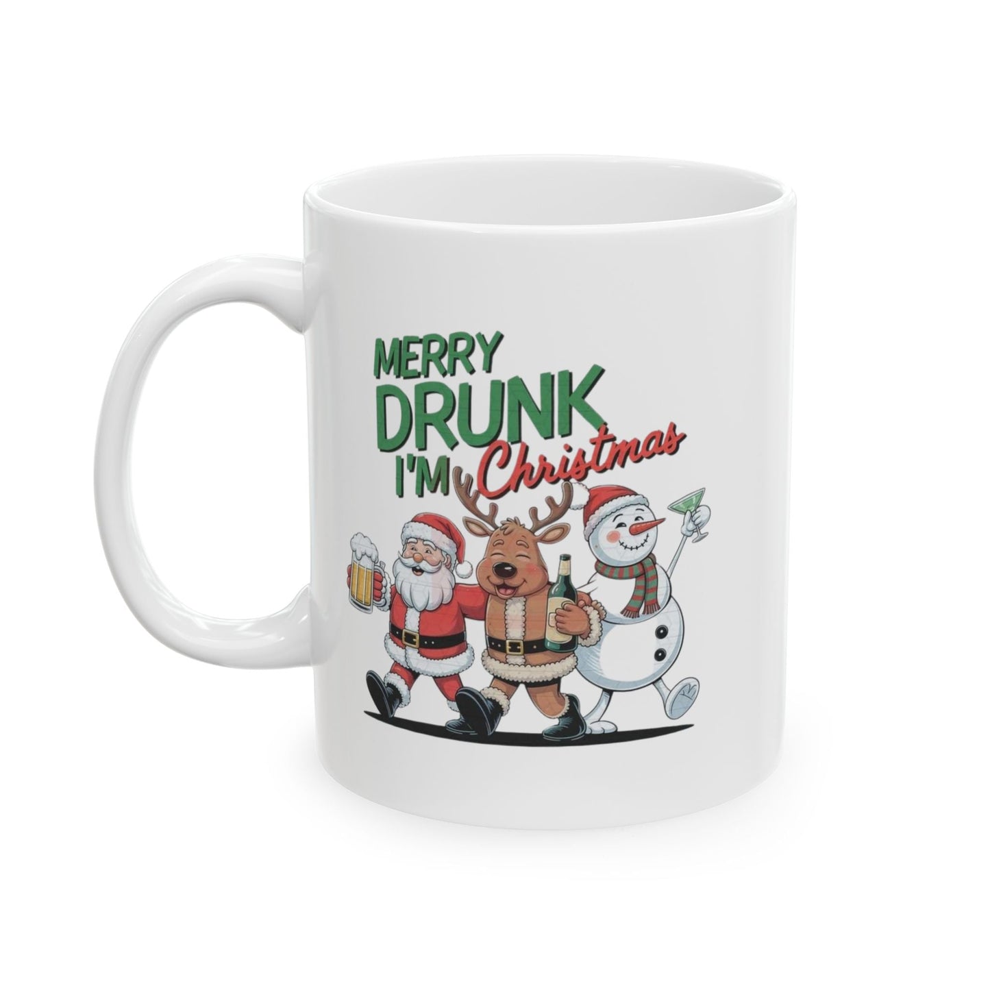 Merry Drunk Im Christmas Mugs, Funny Christmas Gift