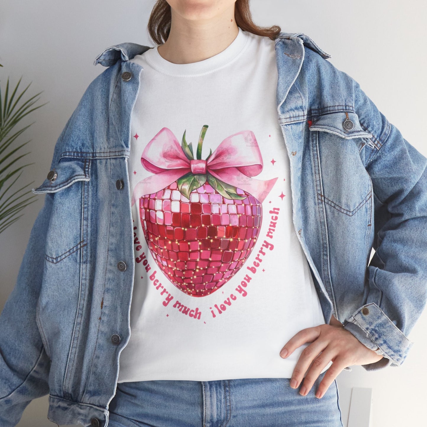 I Love You Berry Much T-Shirt , Love Valentines Heart Gift