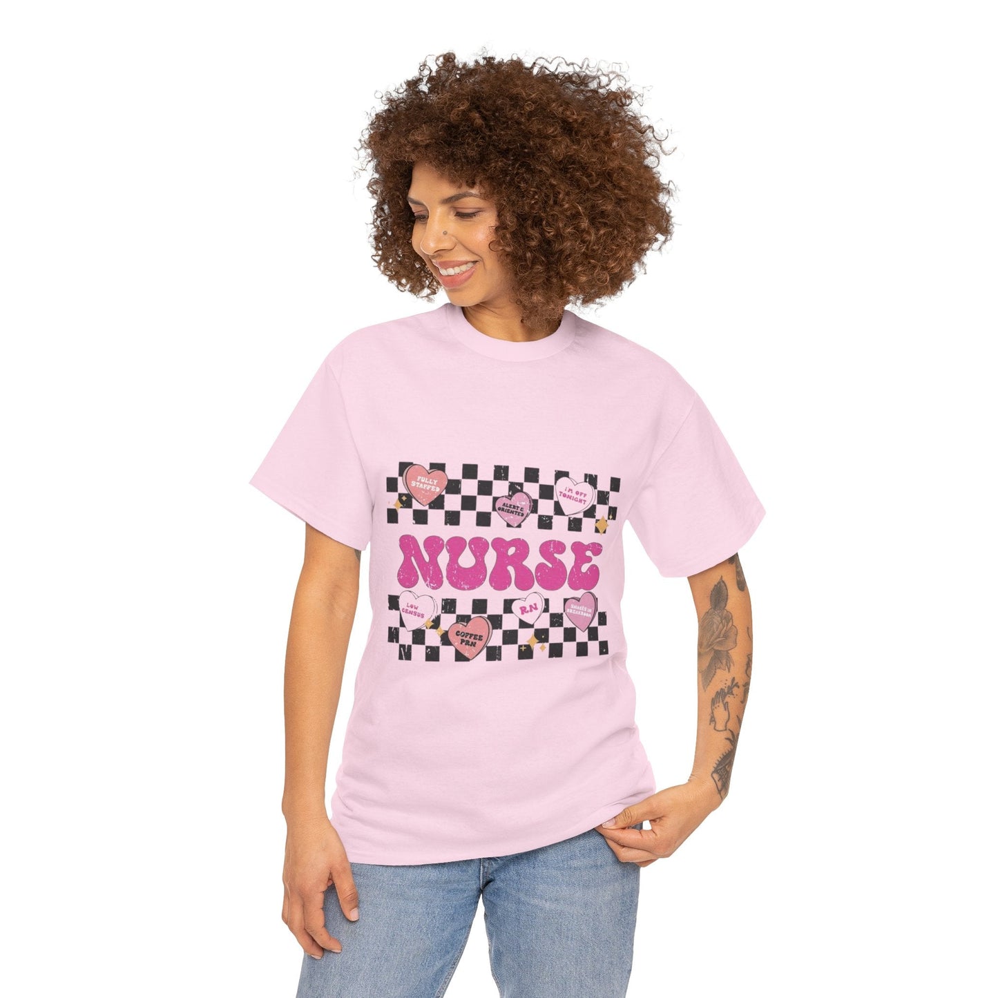 Love Nurse Retro T-Shirt, Retro Comfort Nurse Gift