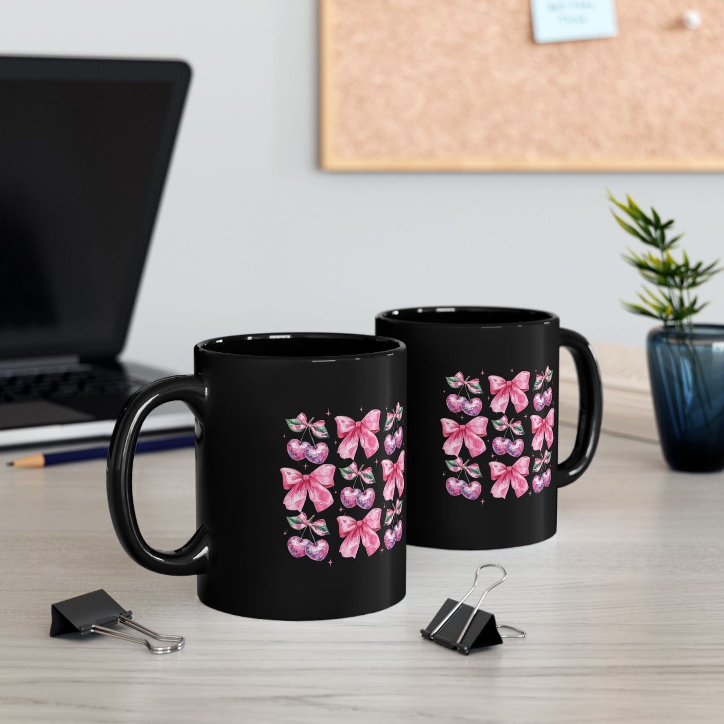 Disco Cherry Coquette Mugs, Pink Valentine Coquette Gift