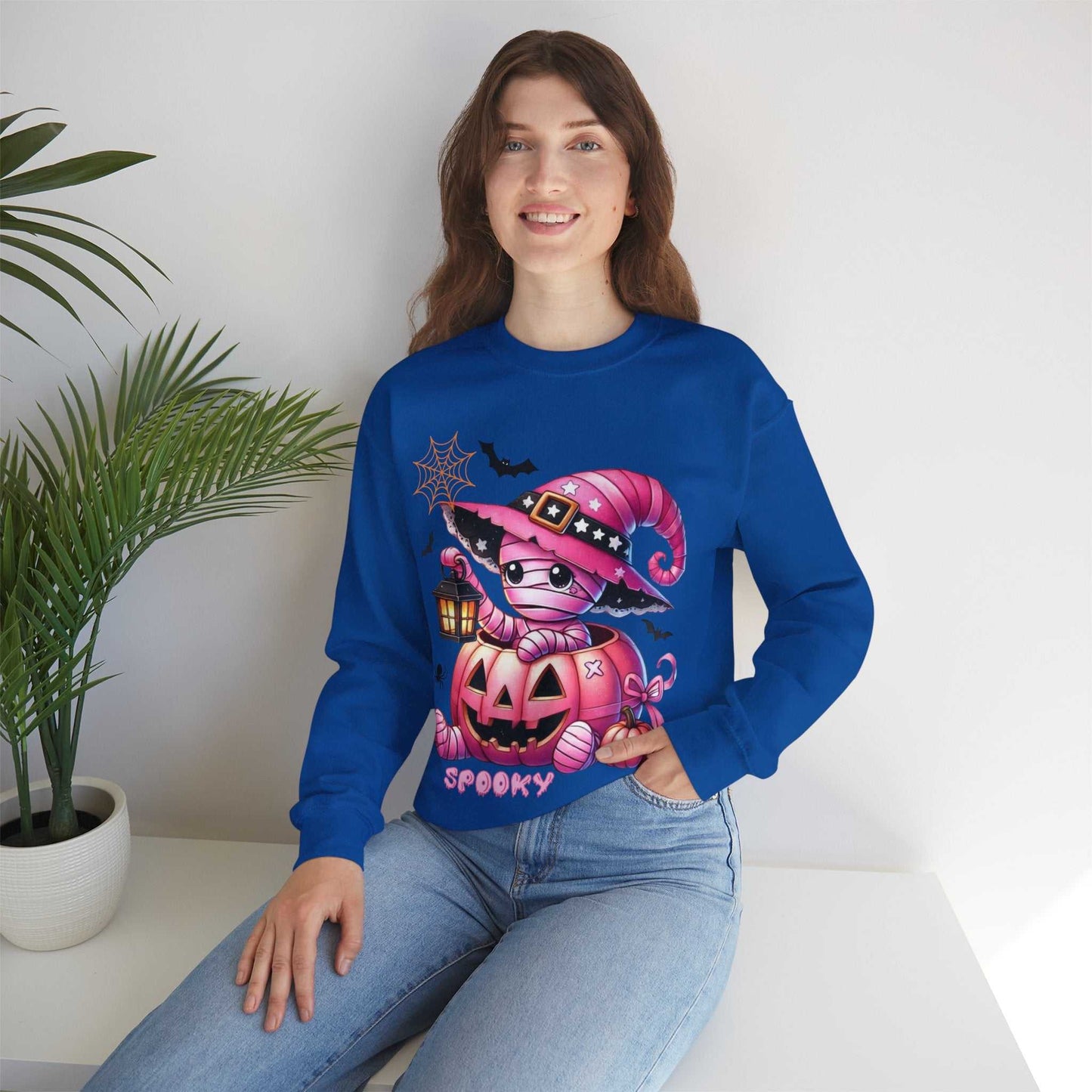 Funny Kids Halloween Sweatshirt, Spooky Season Gift
