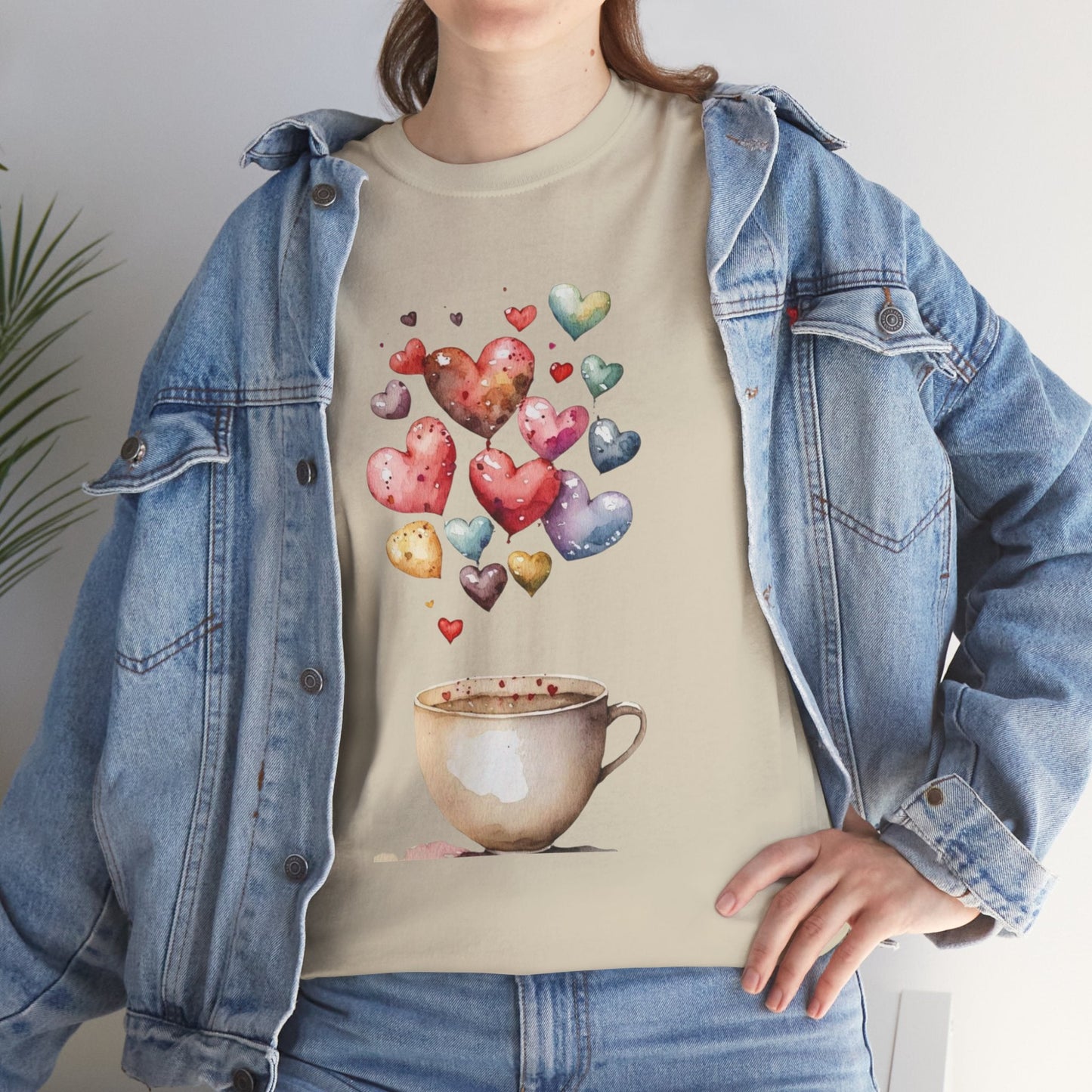 Coffee Is My Valentine T-Shirt, Cup Coffee Hearts Lover Gift