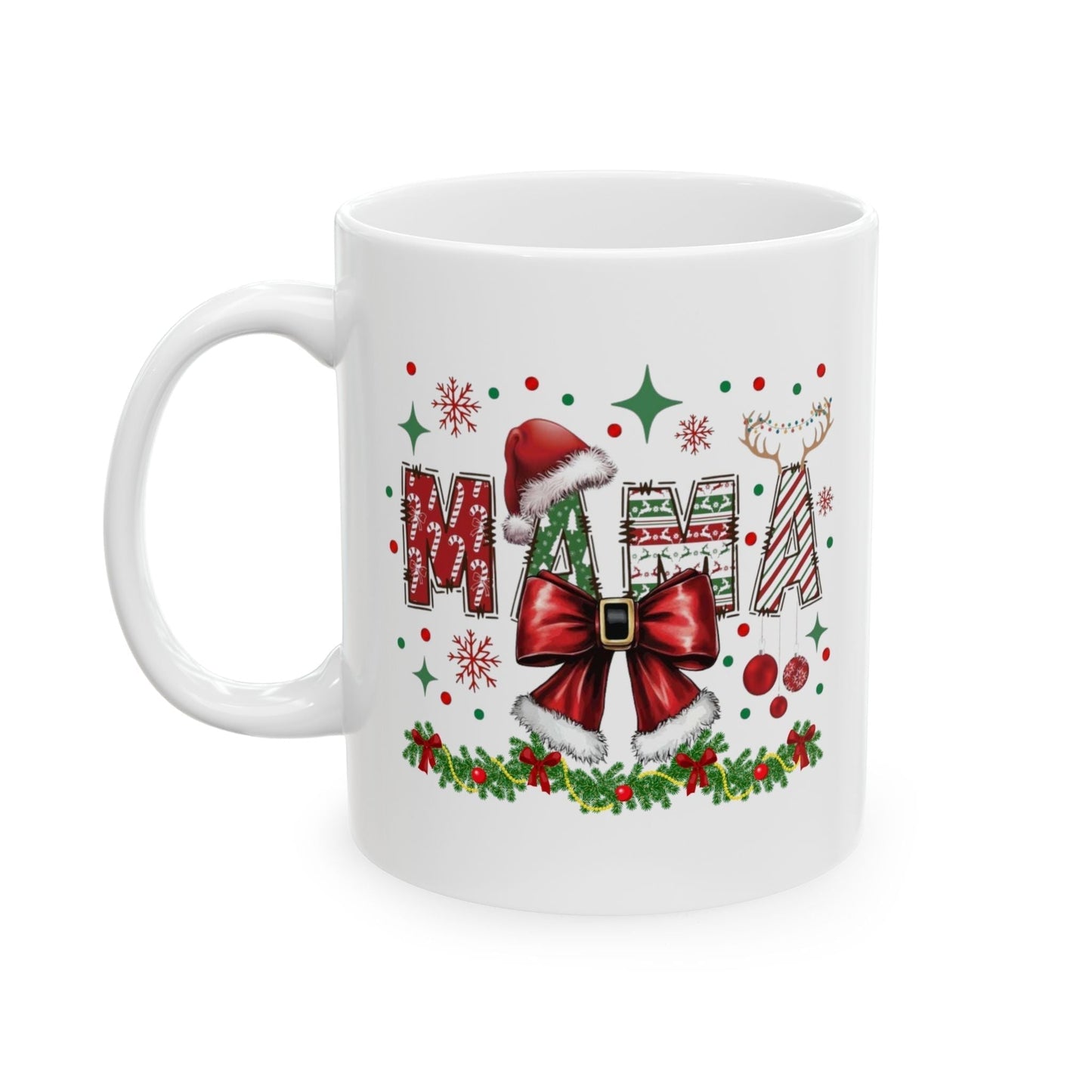 Christmas Mama Mugs, Mama Mugs Gift