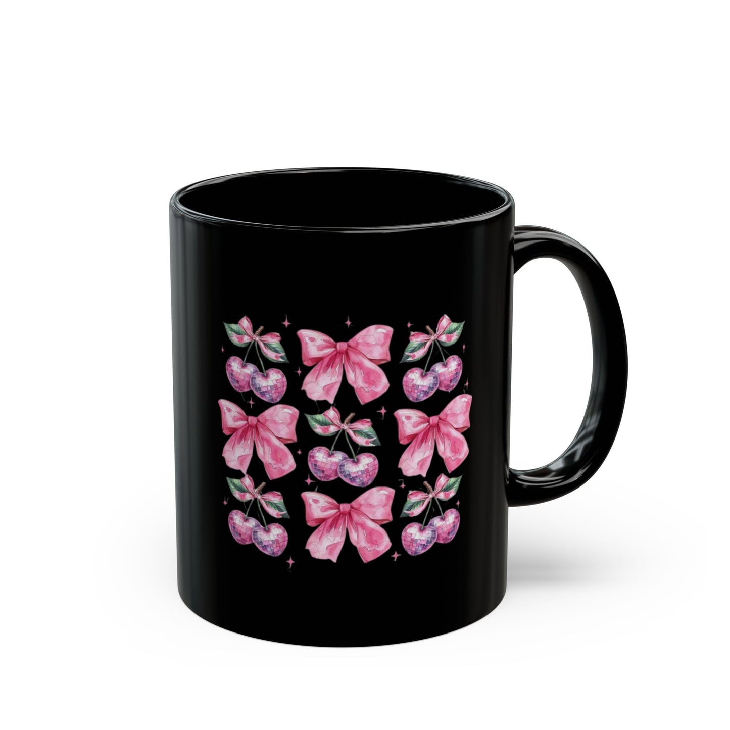 Disco Cherry Coquette Mugs, Pink Valentine Coquette Gift