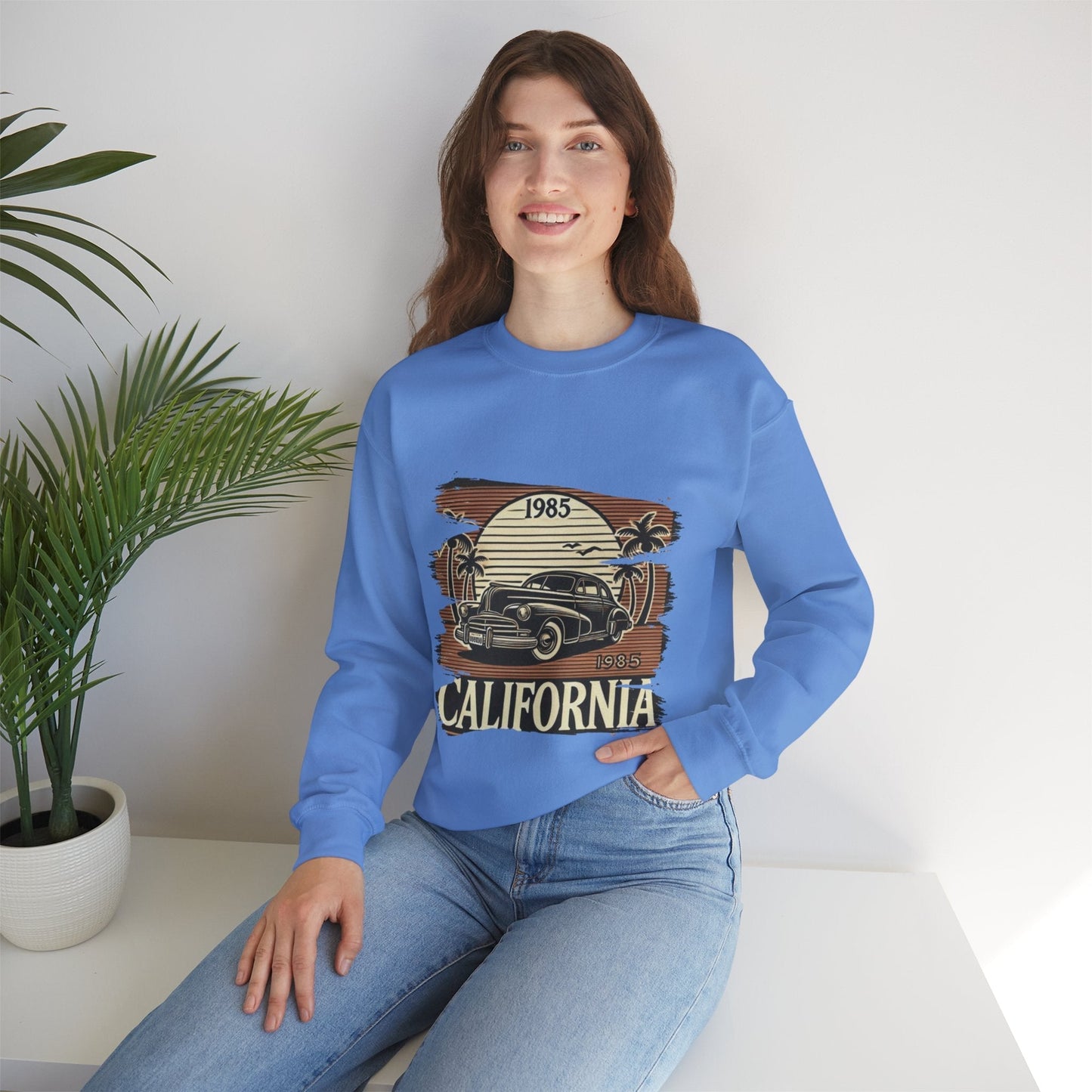 Vintage California 1985 Sweatshirt Crewneck – Retro 1985 Style Gift