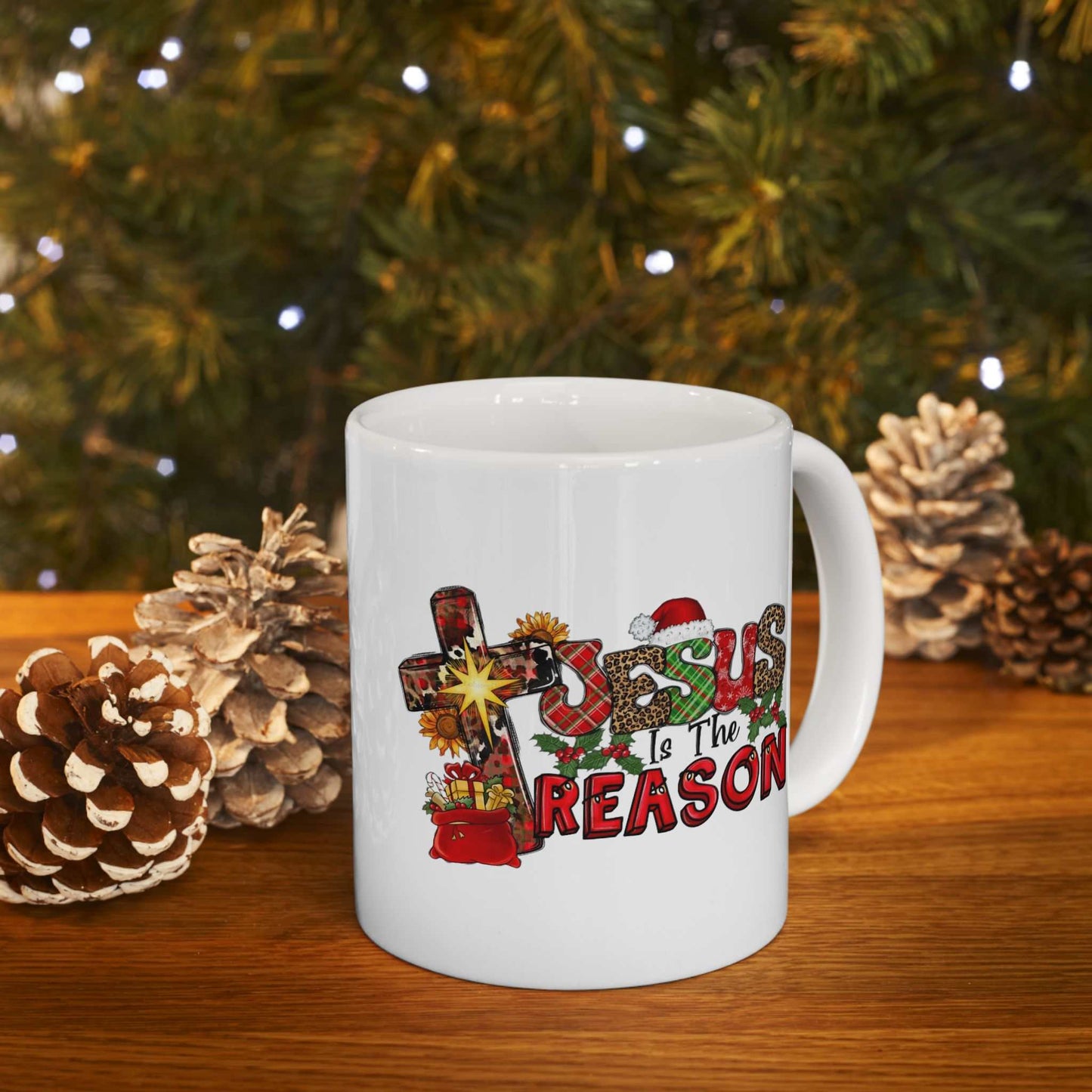 Is It Christmas Jesus Is The Reason Mug – Religious Christmas Gift