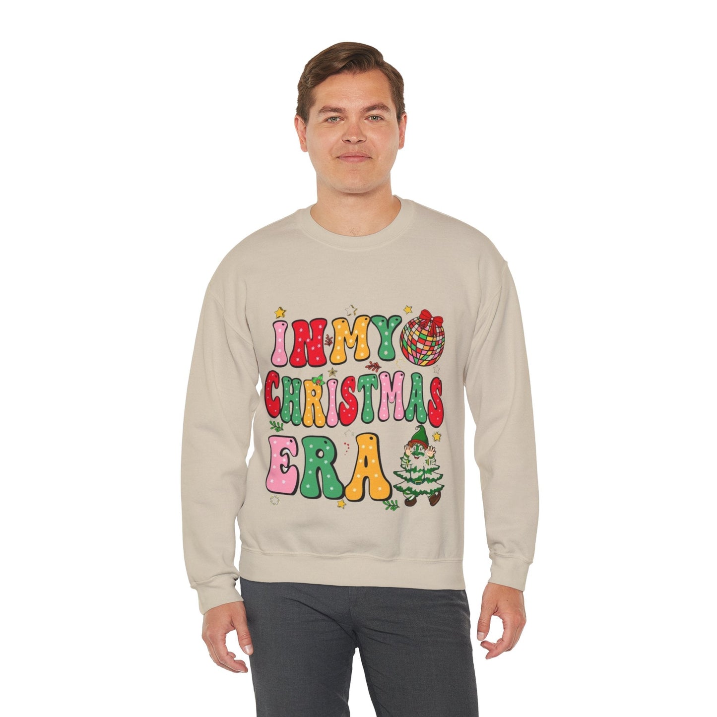 In My Christmas Era Sweatshirt, Retro Christmas Gift