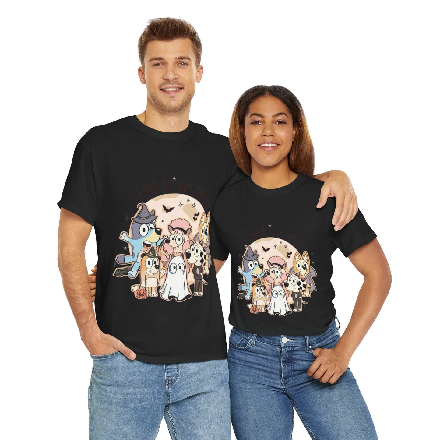Cute Halloween Tee, Trick or Treat T-Shirt, Fall Festive Apparel Gift