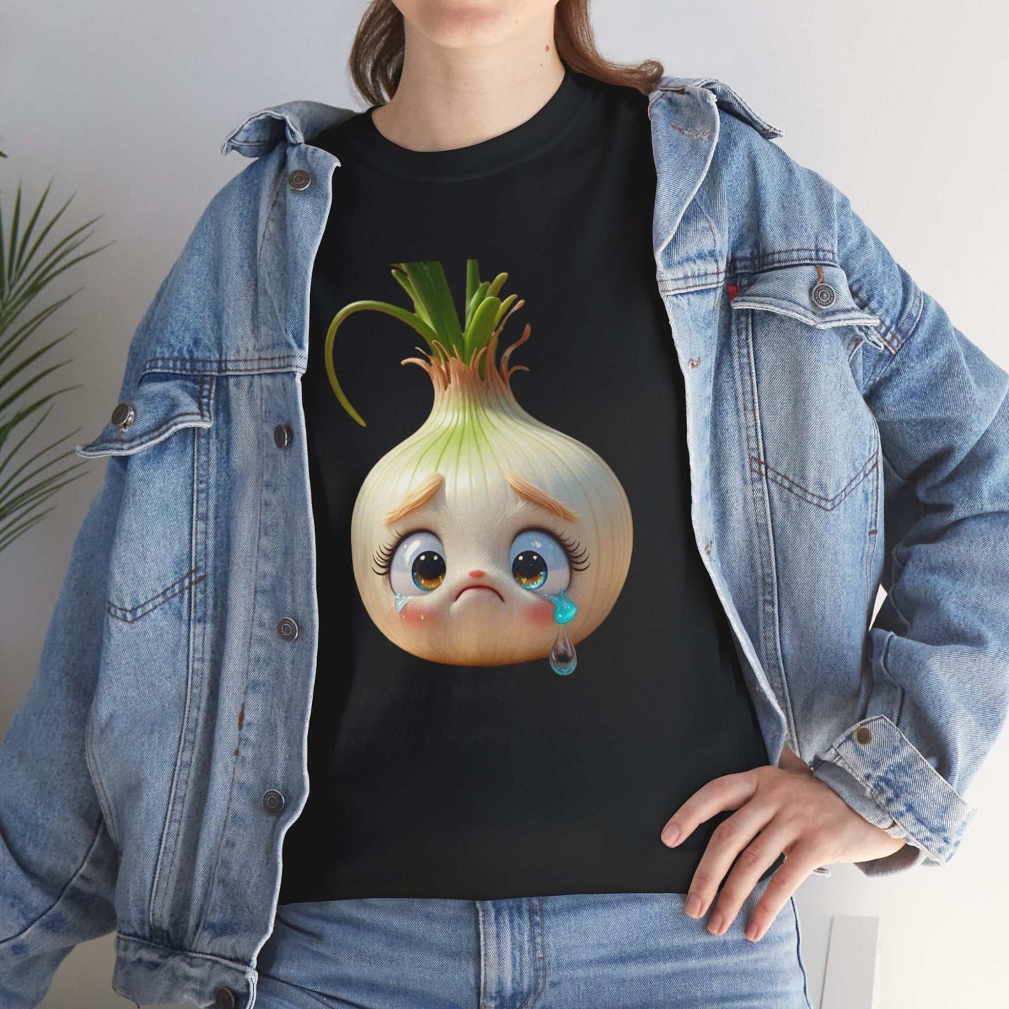 Whimsical Onion Tee, Cute Graphic Tee, Funny Plant Lover Shirt, Gift for Gardener