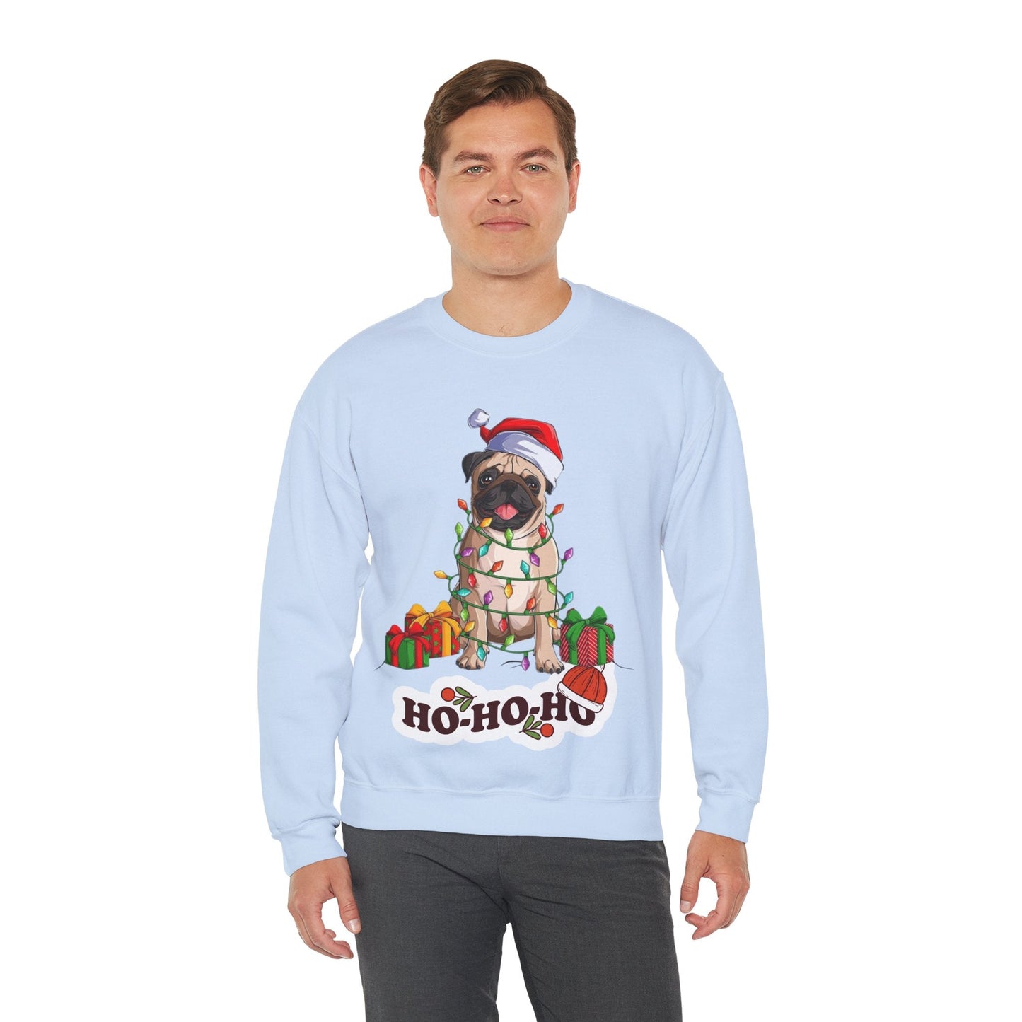Cute Christmas Dog Sweatshirt, Christmas Dog Gift