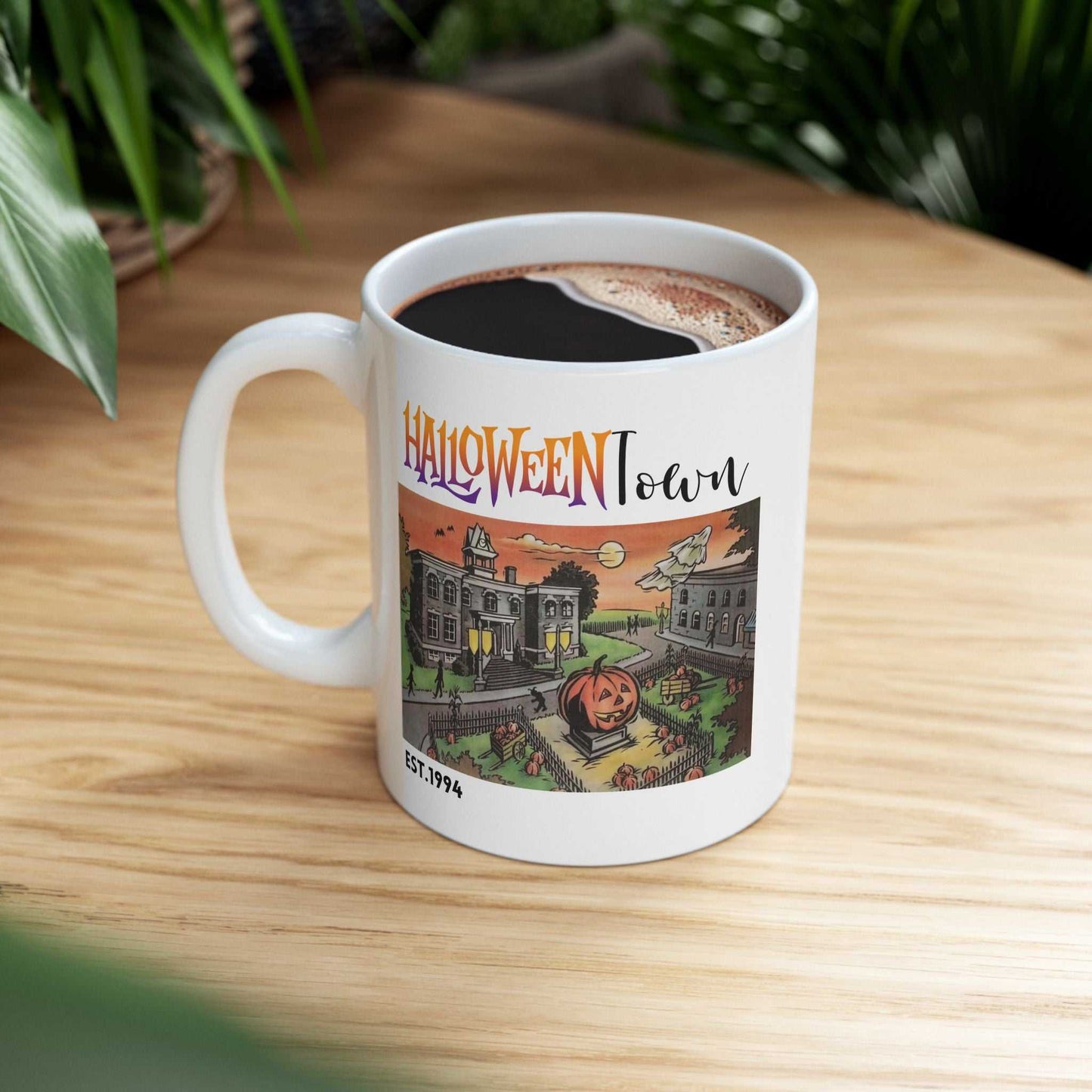 Halloweentown Est 1994 Mugs, Retro Halloween Gift