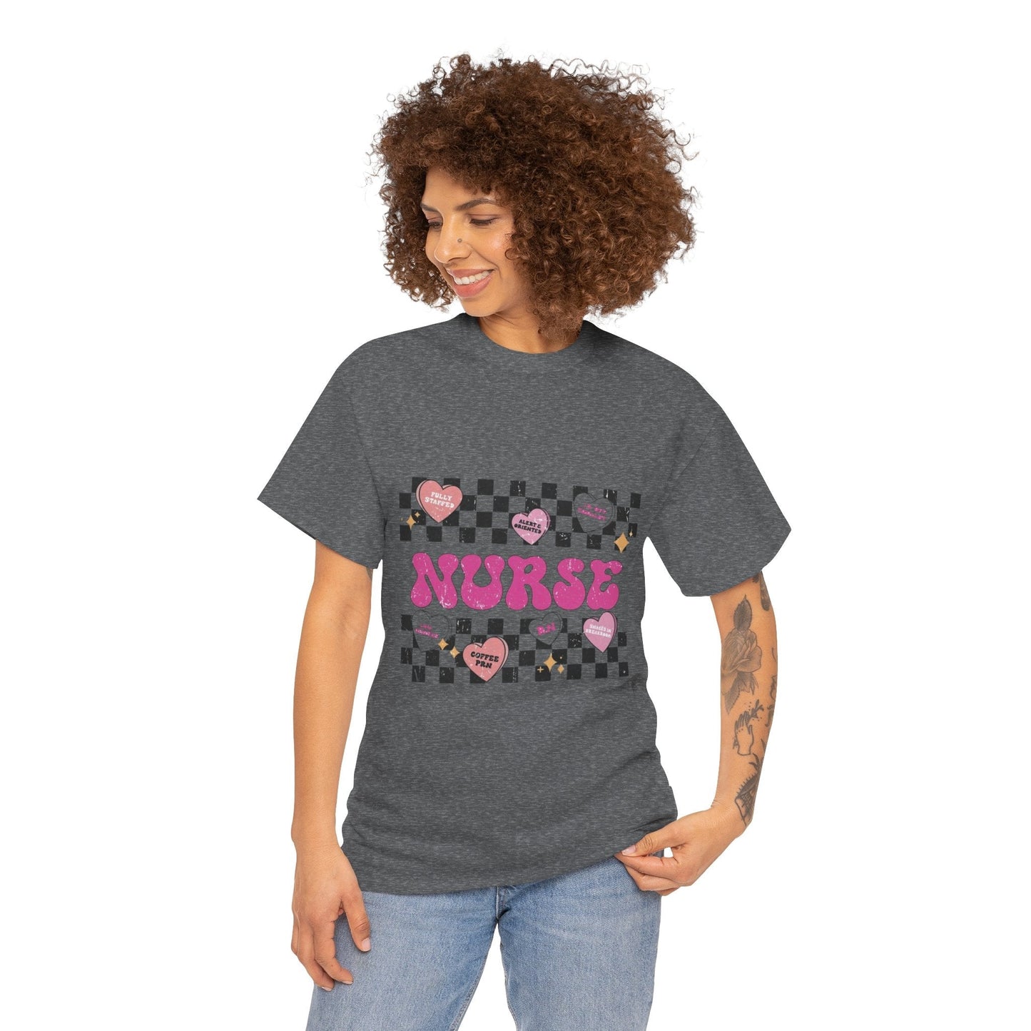 Love Nurse Retro T-Shirt, Retro Comfort Nurse Gift