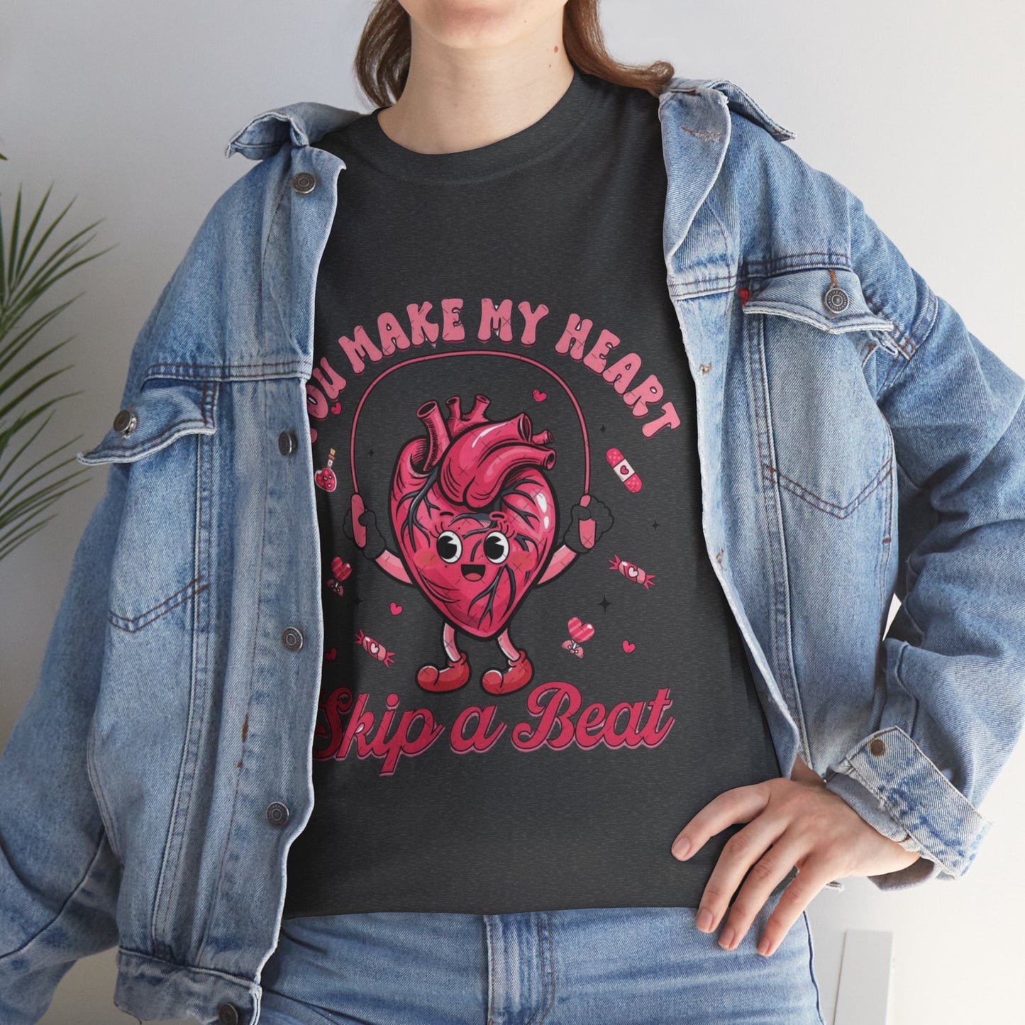 You Make My Heart Skip a Beat T-Shirt, Funny Heart Gift For Nurse