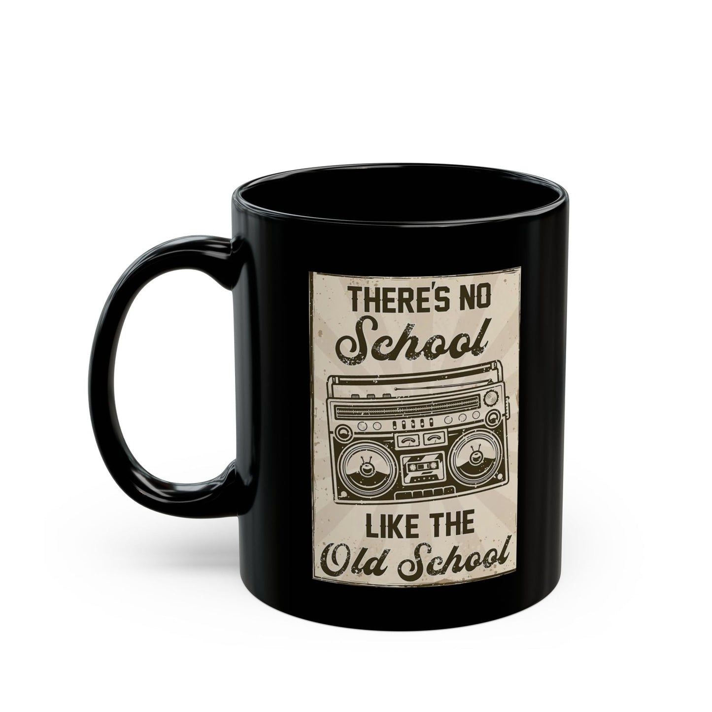 Retro Old School Mug - 11oz & 15oz Coffee Cup