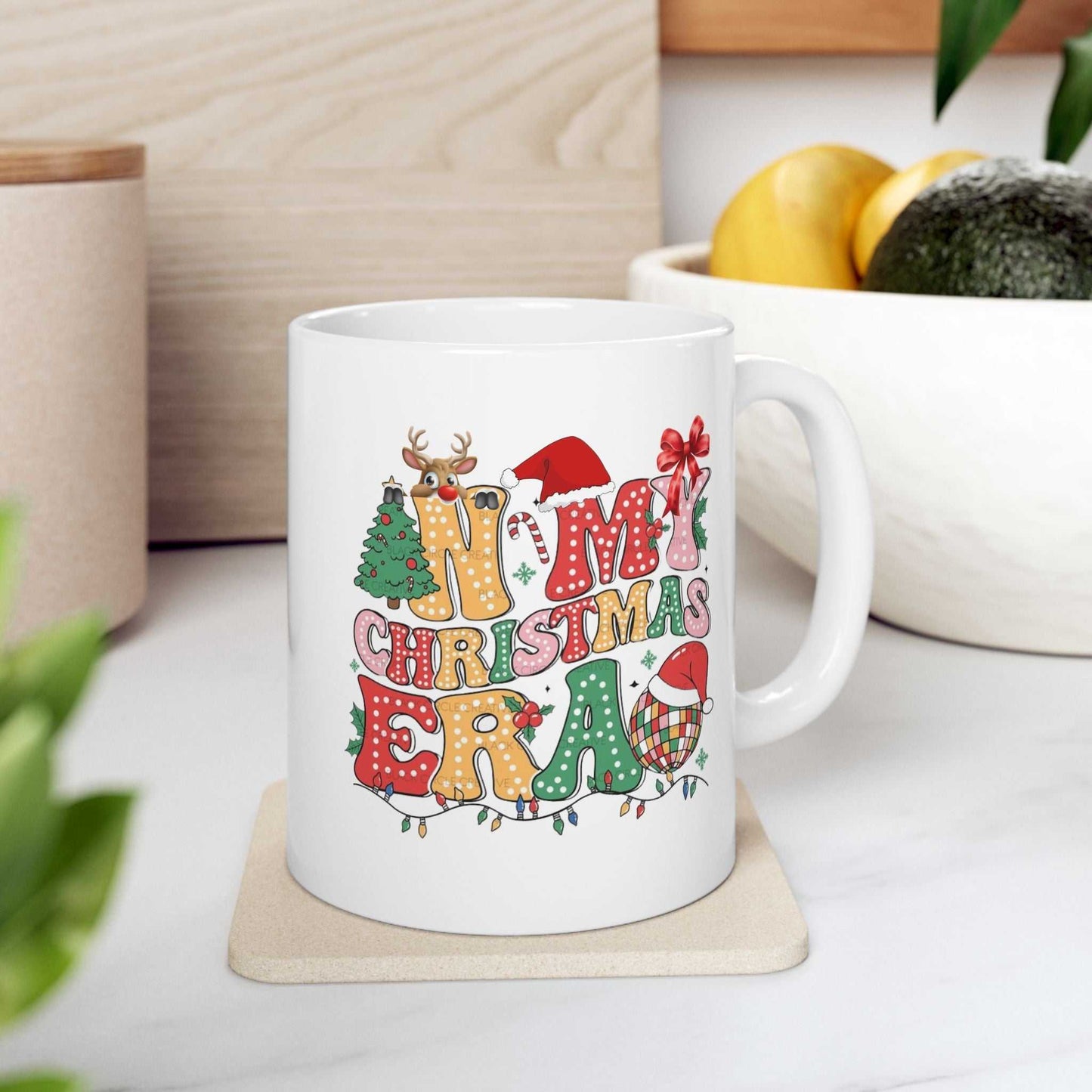 In My Christmas Era Mugs, Vintage Christmas Gift