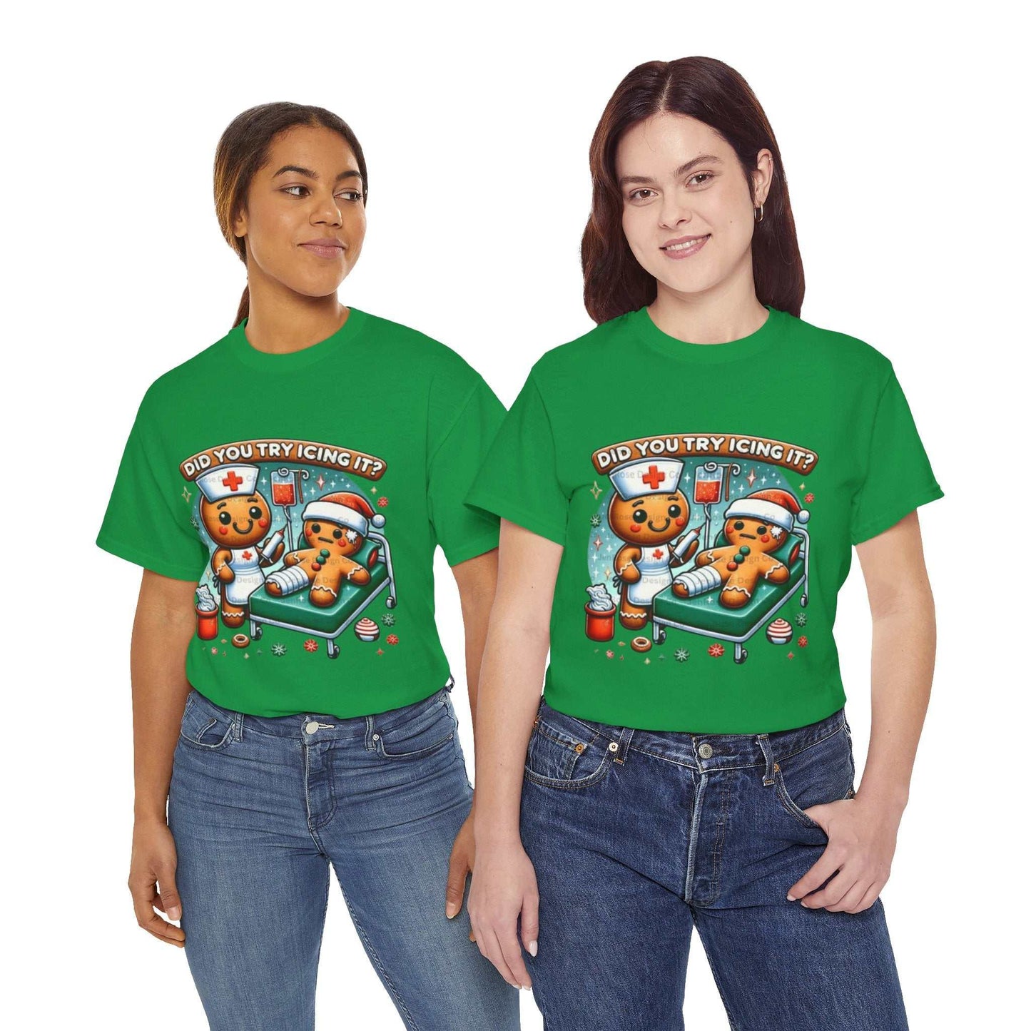 Did You Try Icing It Shirt, Nurse Christmas Shirt