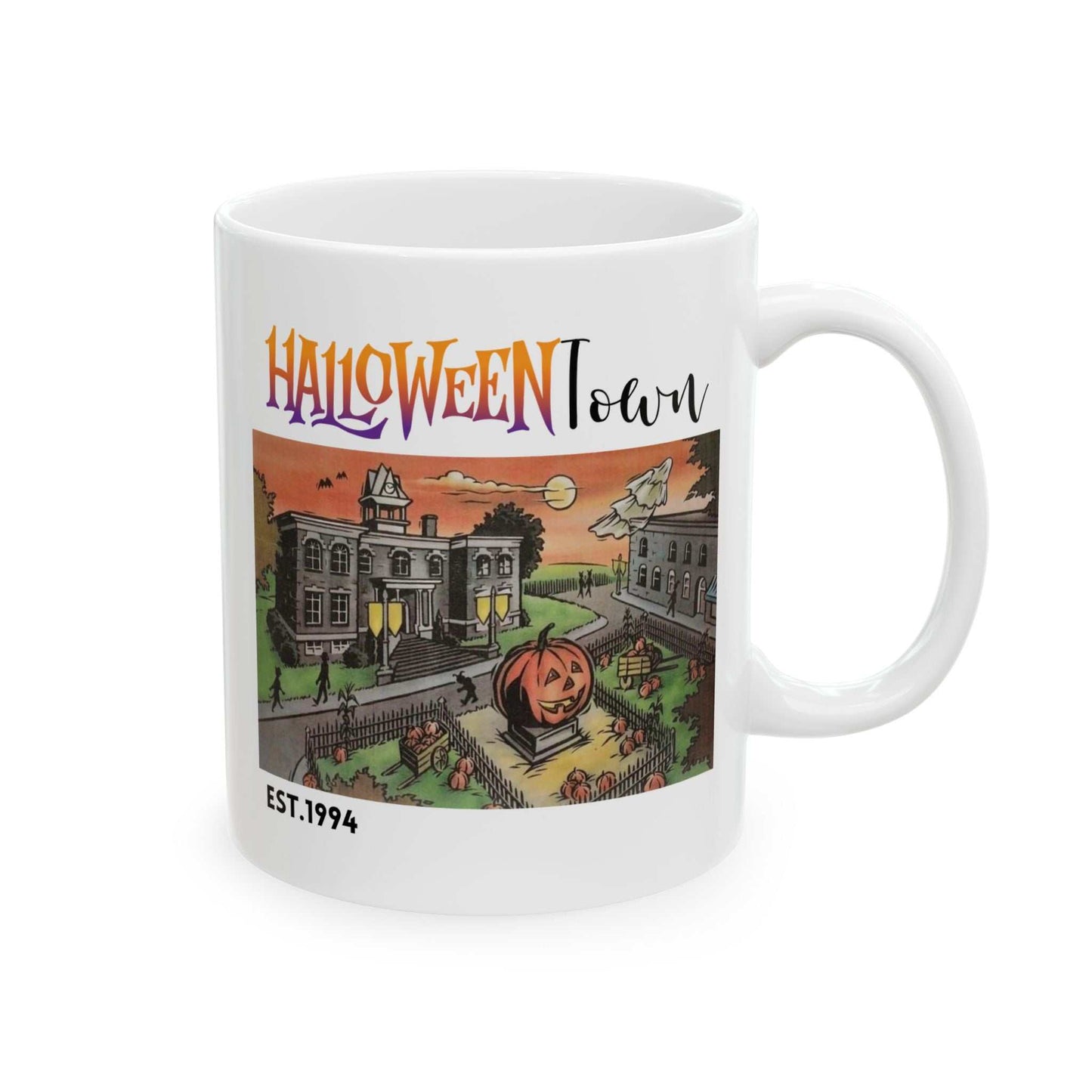 Halloweentown Est 1994 Mugs, Retro Halloween Gift