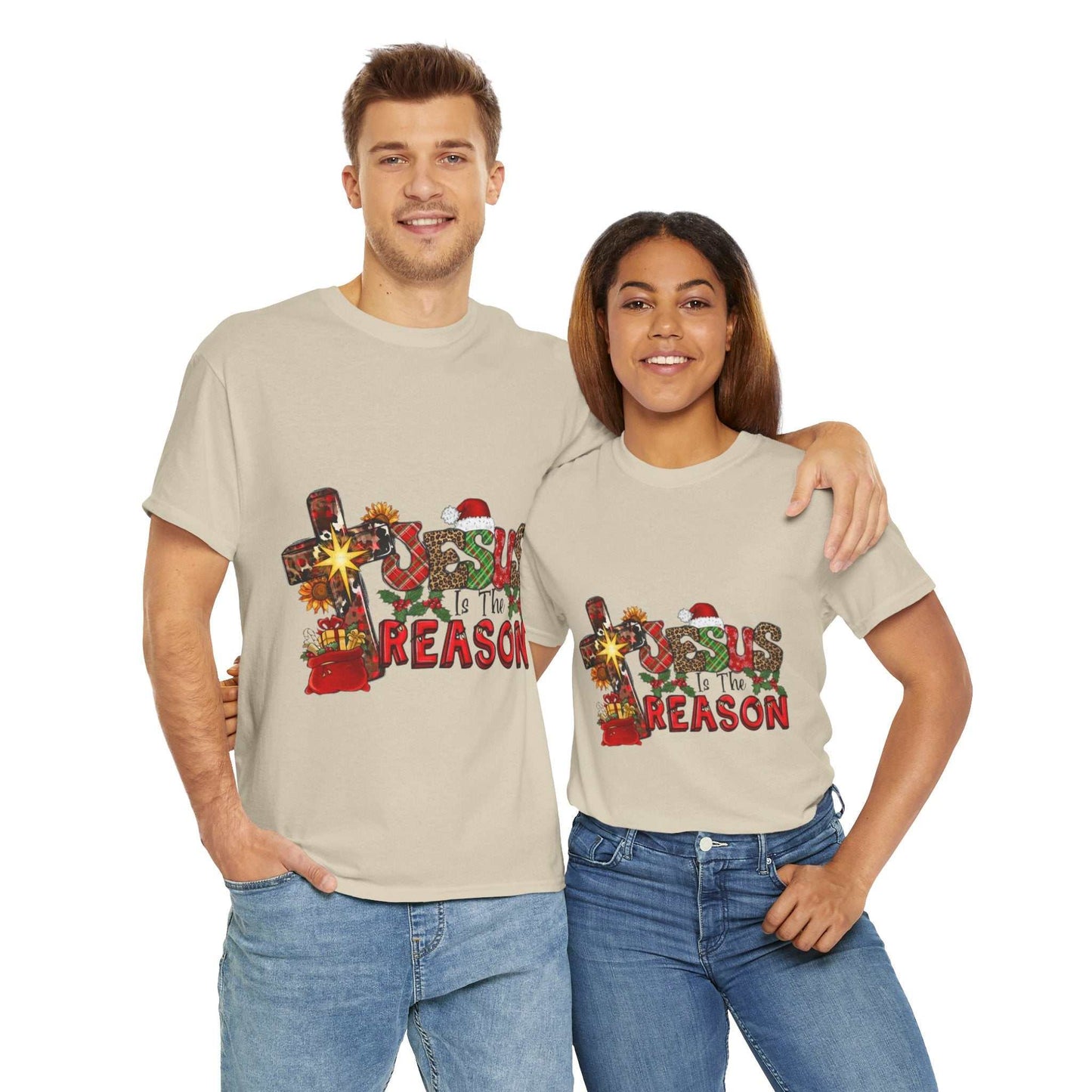 Jesus Is The Reason Shirt, Religious Christmas Gift