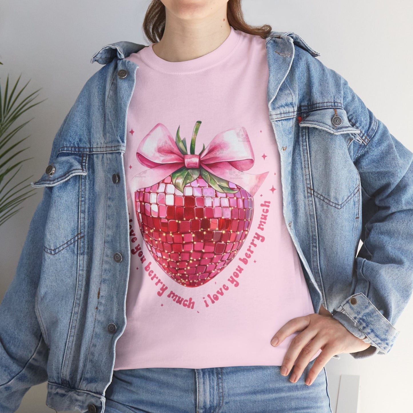 I Love You Berry Much T-Shirt , Love Valentines Heart Gift