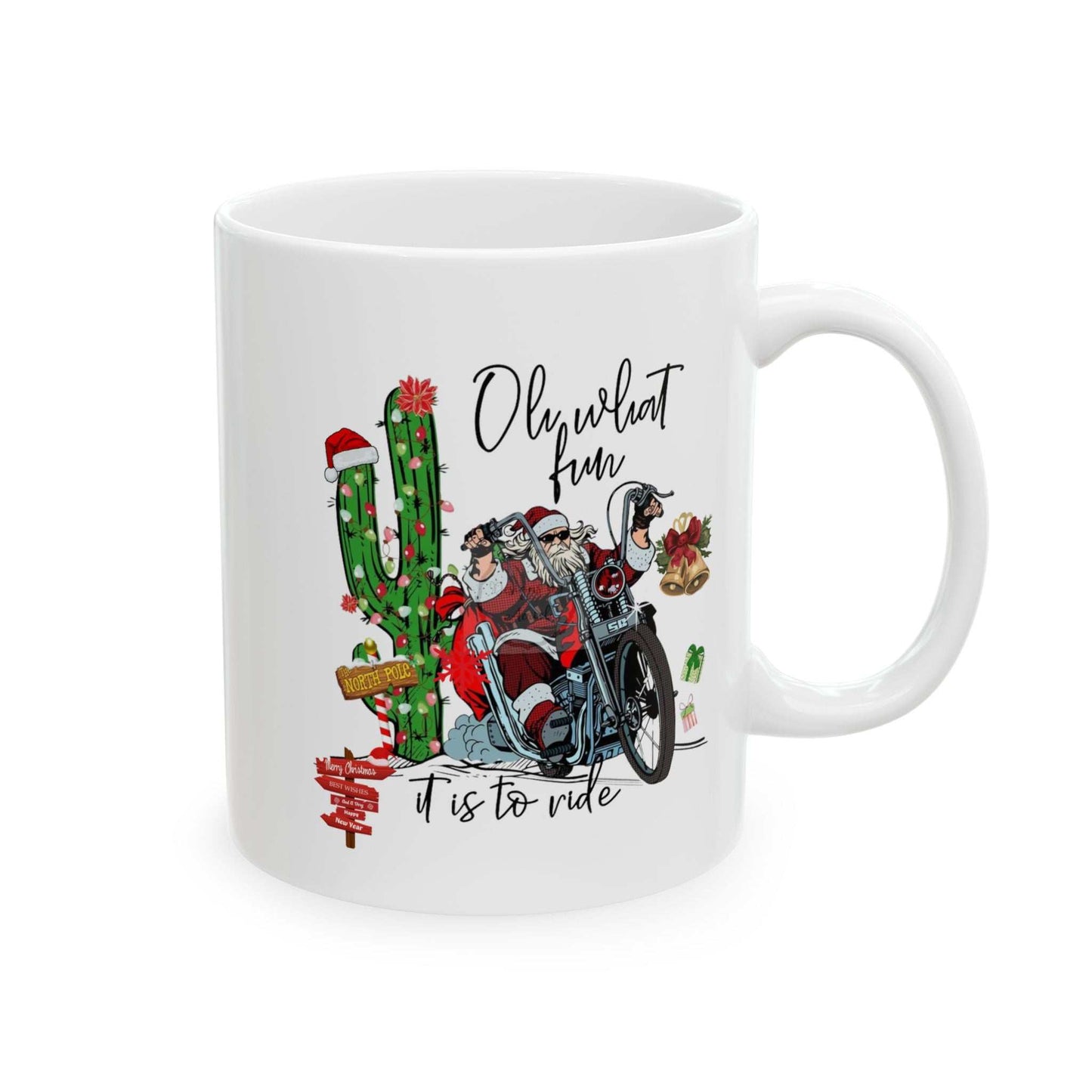 Oh What Fun It Is To Rule Mug, Christmas Mugs Gift