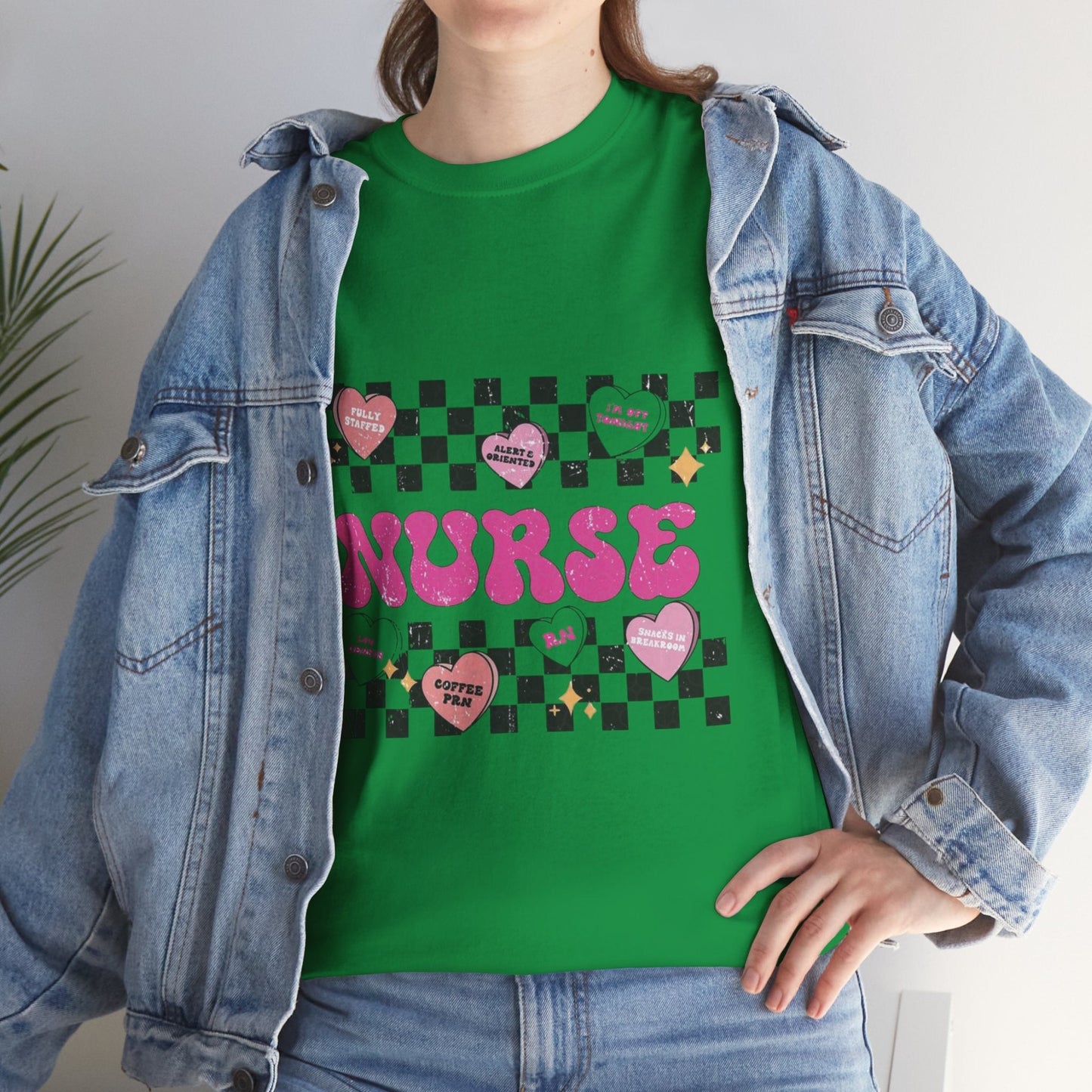 Love Nurse Retro T-Shirt, Retro Comfort Nurse Gift