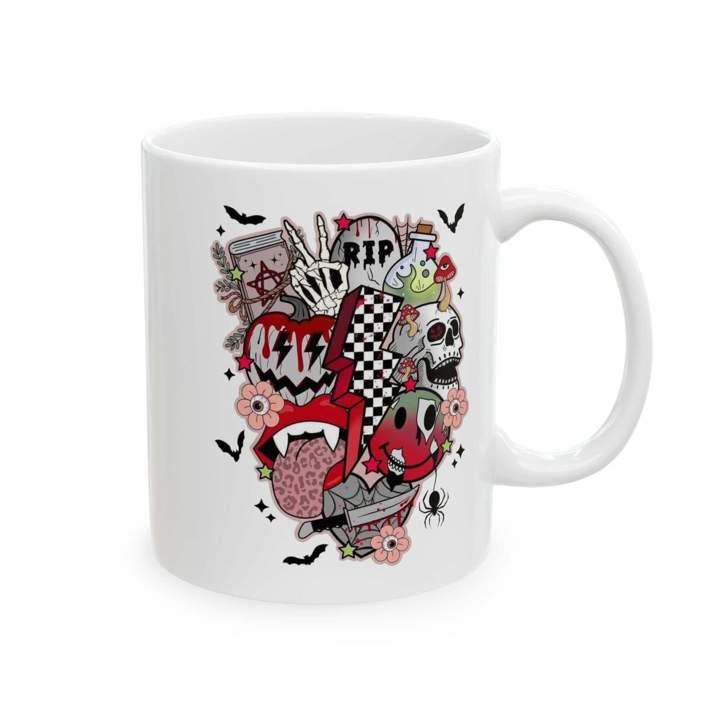 Halloween Retro Disco Party Mug, Retro Mugs Gift