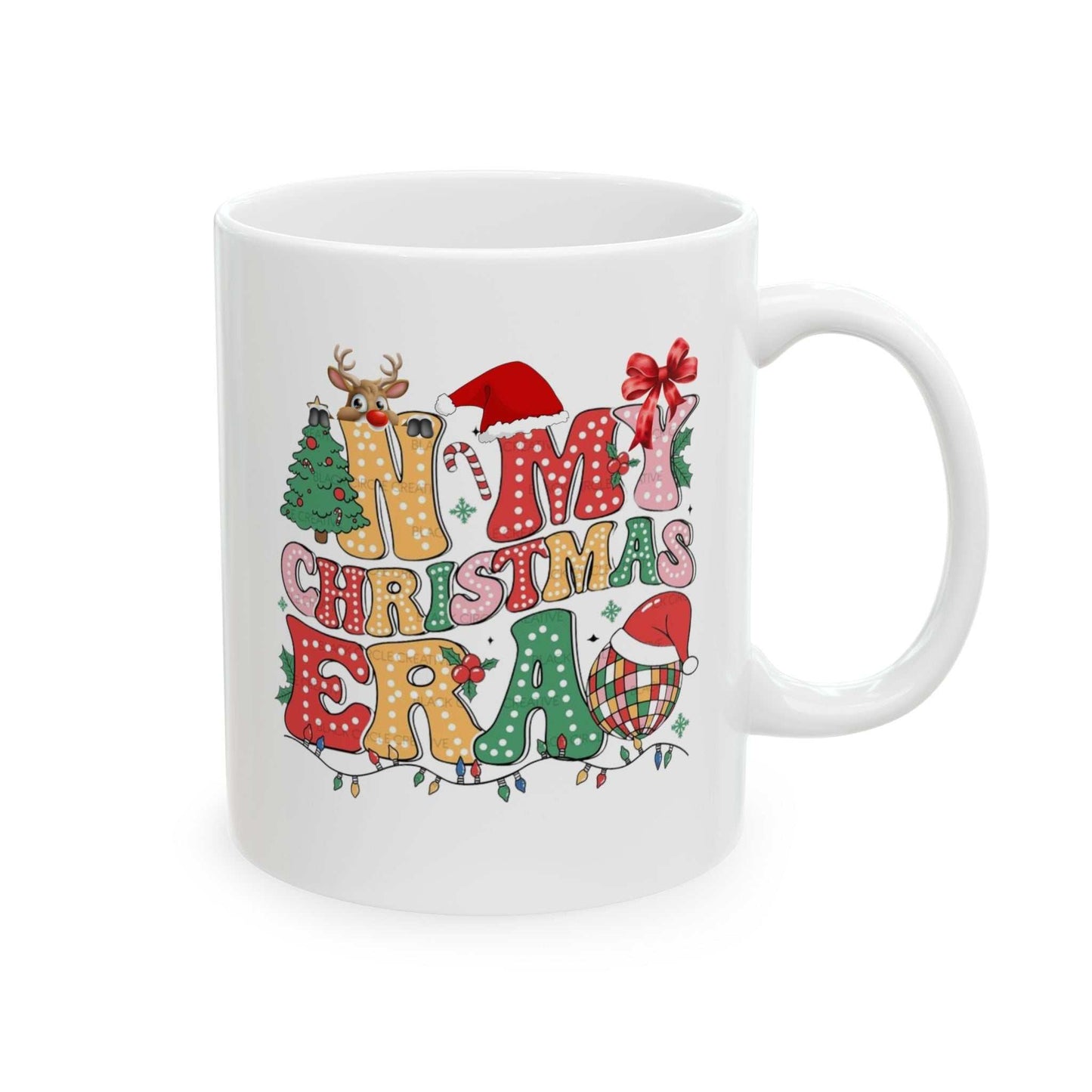 In My Christmas Era Mugs, Vintage Christmas Gift