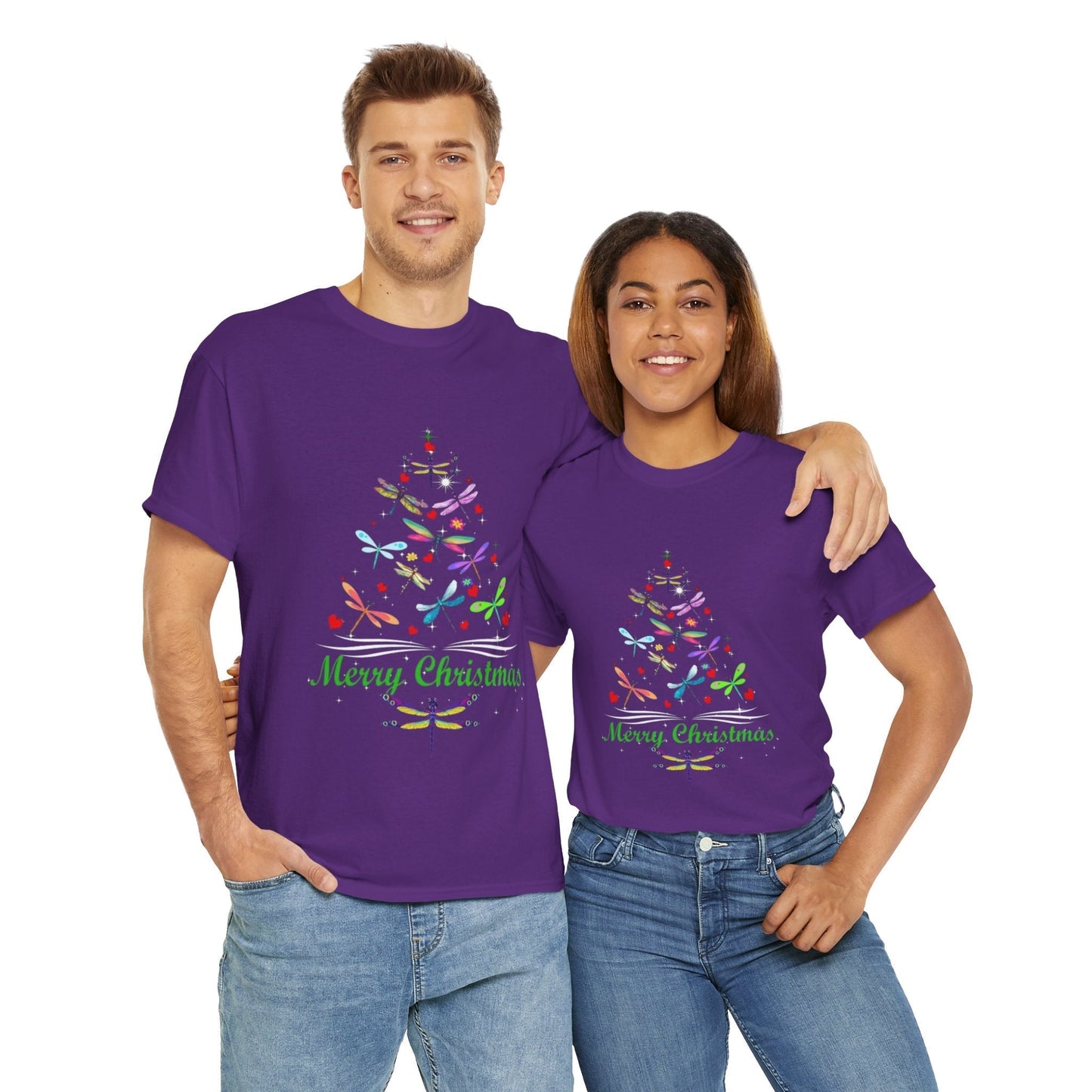 Christmas Dragonfly Shirt, Dragonfly Gift