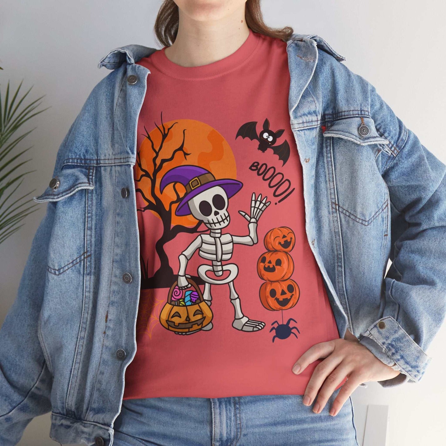 Halloween Skeleton Shirt, Dead Halloween T-shirt, Gift for Halloween Lovers