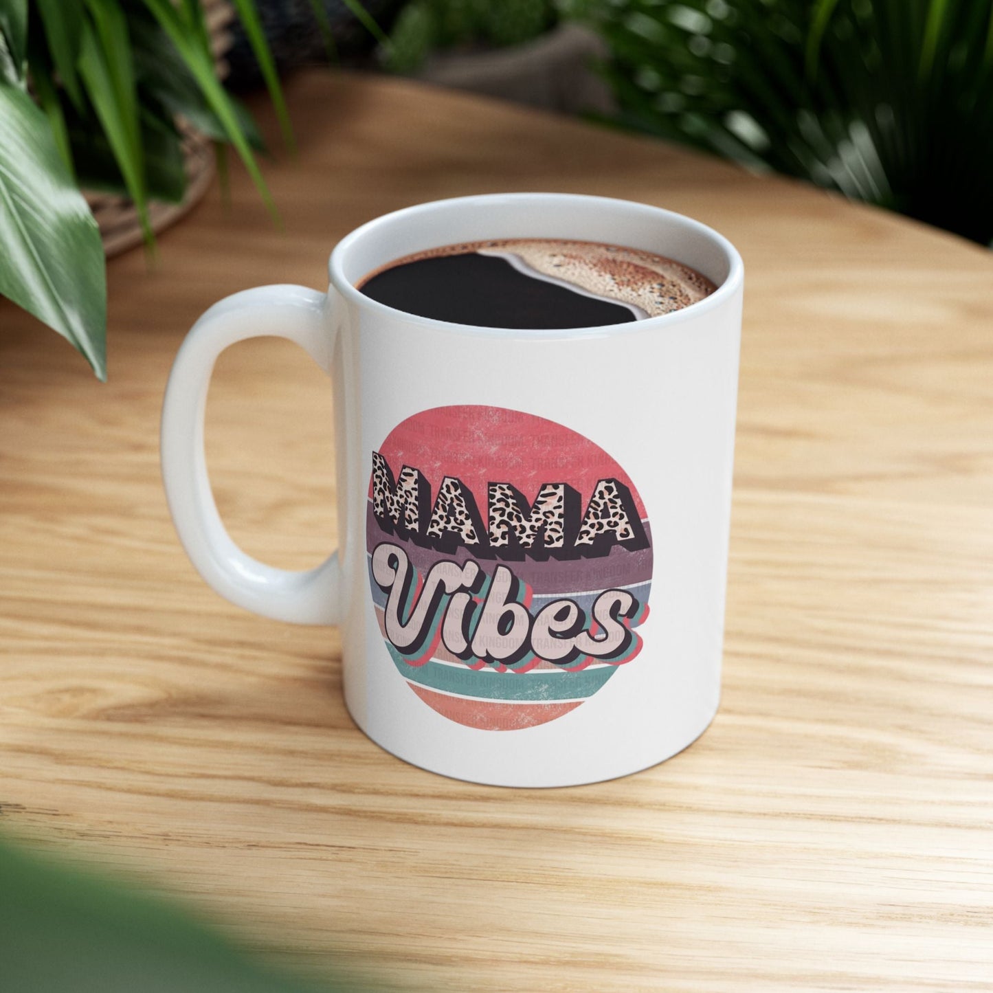 Boho Chic Ceramic Mug - Stylish Coffee Cup for Home & Office, Gift for Her