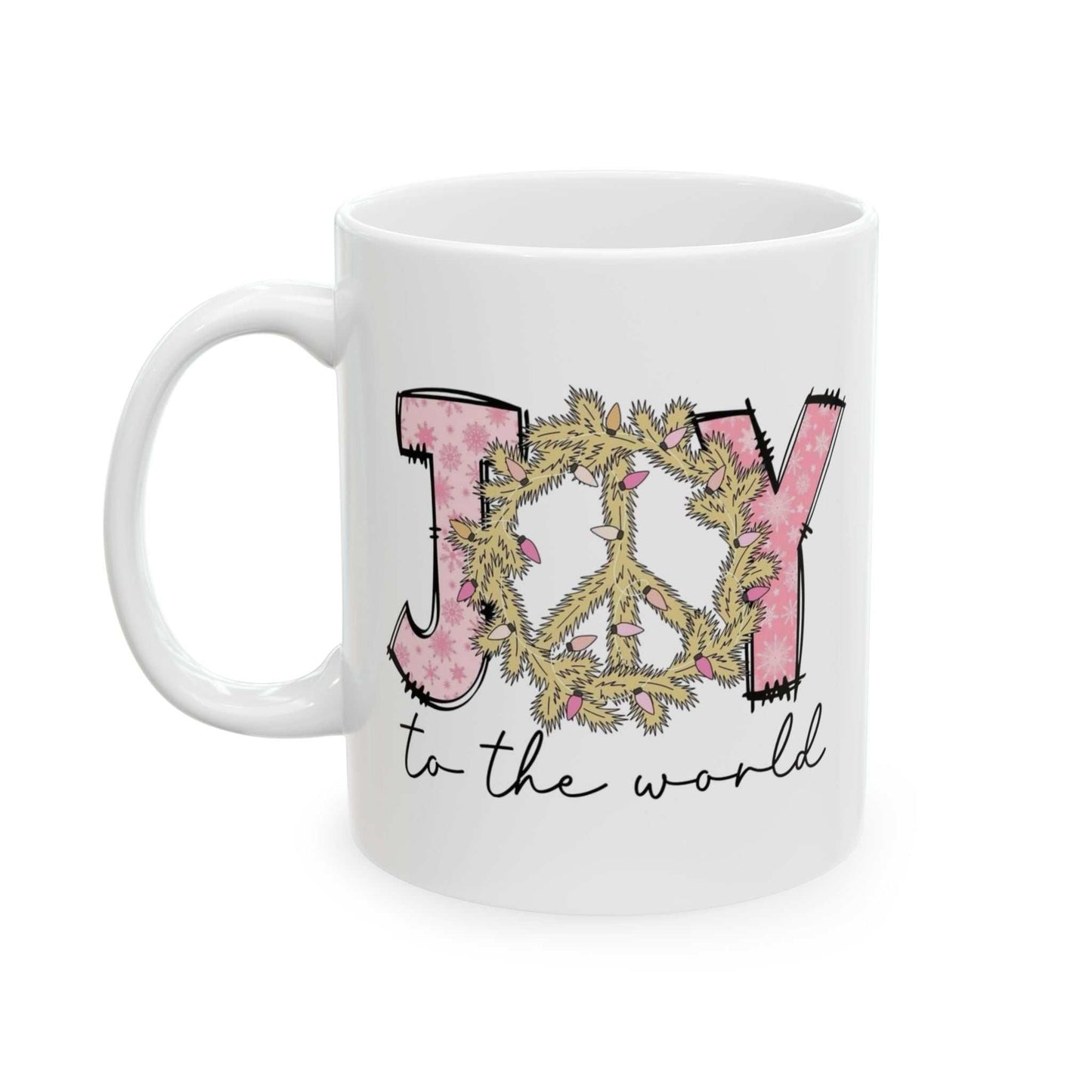 Joy to the World Mugs, Gift For Christmas, Christmas Family Mug