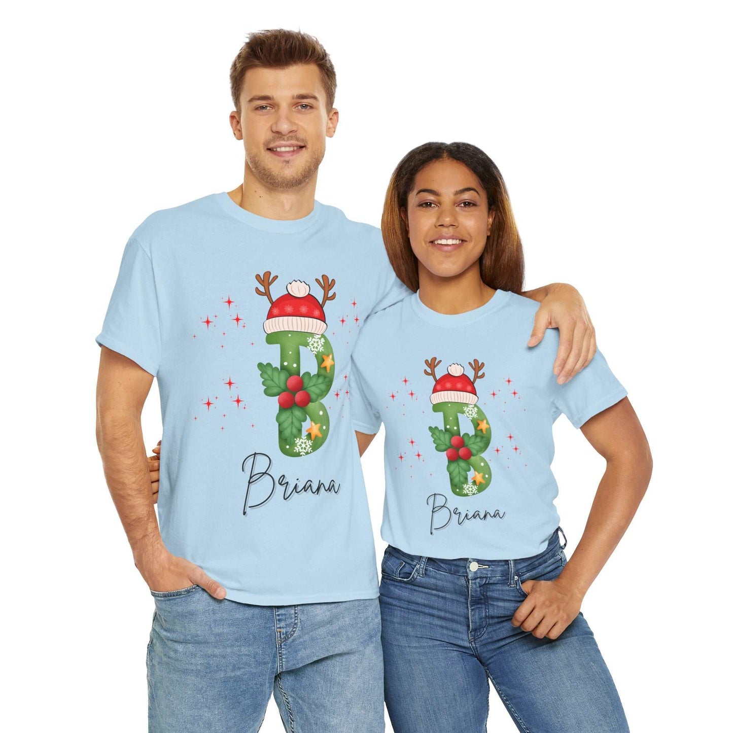 Family Christmas Name Shirt, Christmas Shirt With Name Gift