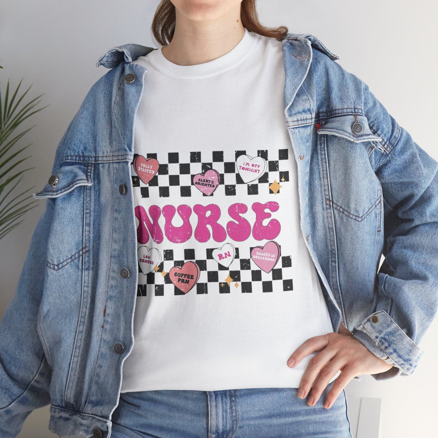 Love Nurse Retro T-Shirt, Retro Comfort Nurse Gift