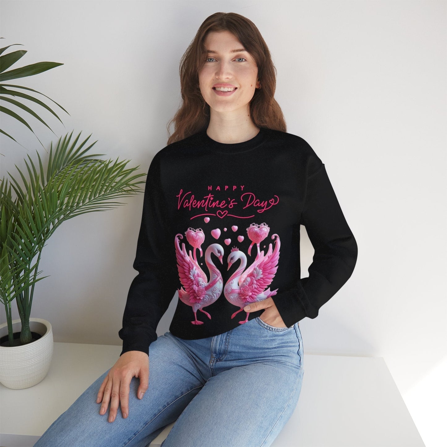 Happy Valentines Day Goose Sweatshirt – Cute Goose Lover Gift