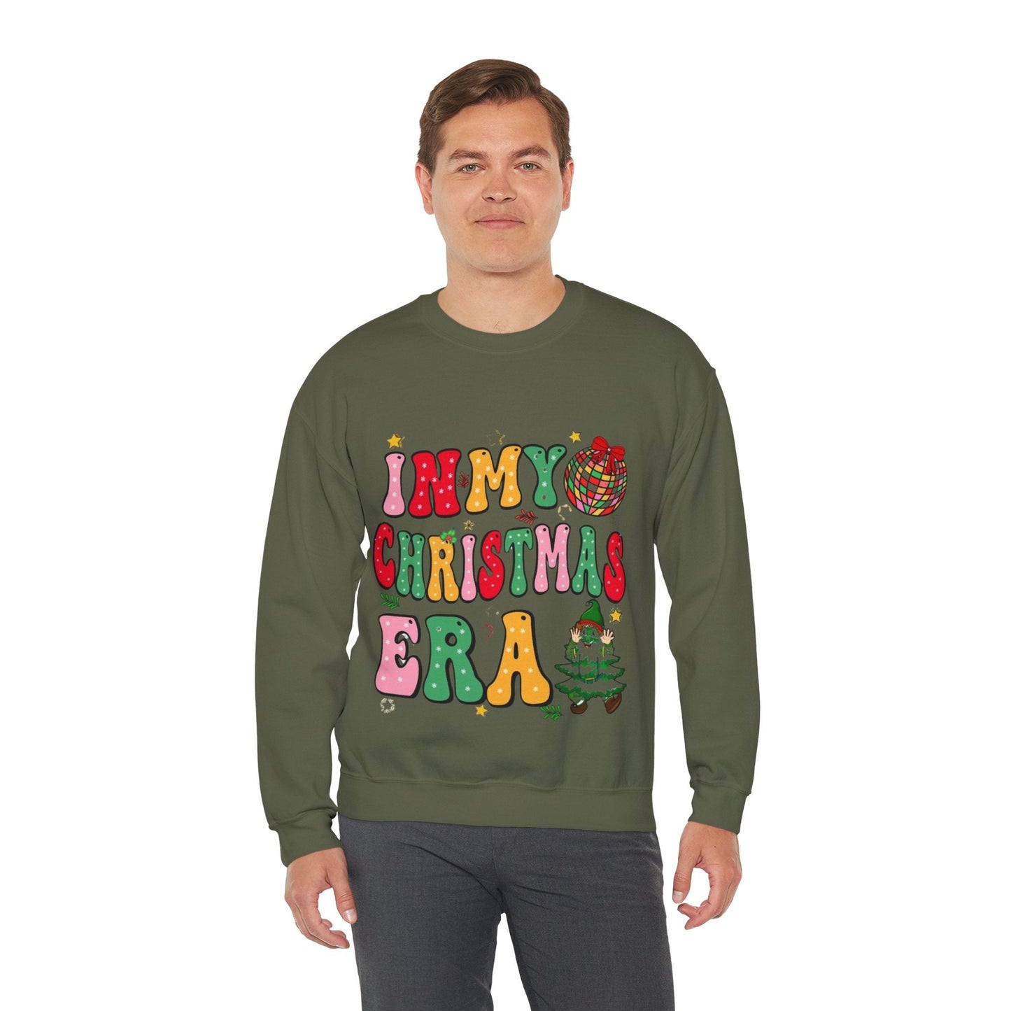 In My Christmas Era Sweatshirt, Retro Christmas Gift