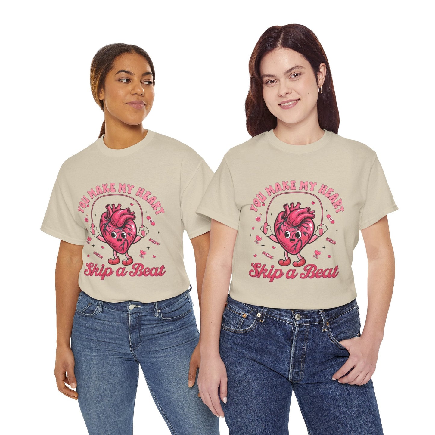 You Make My Heart Skip a Beat T-Shirt, Funny Heart Gift For Nurse