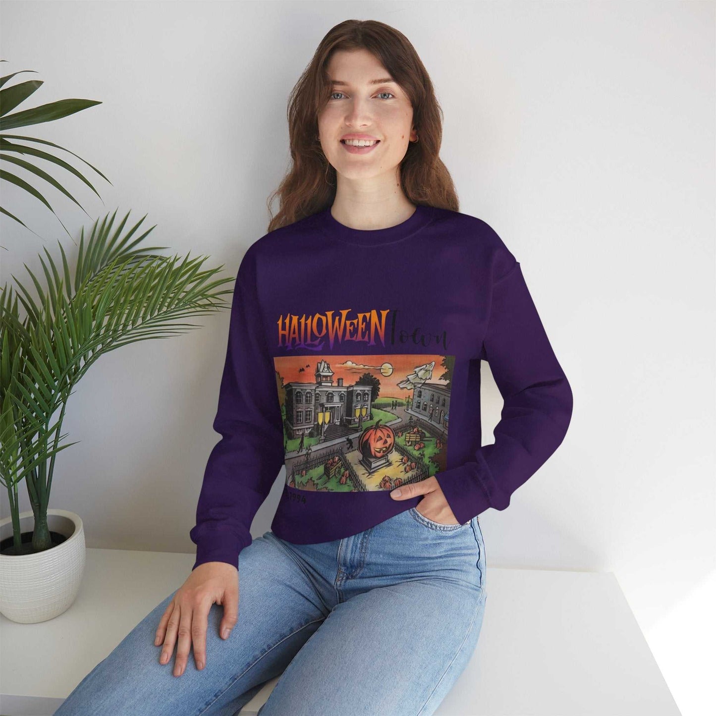 Halloweentown Est 1994 Sweatshirt, Spooky Season Retro Gift