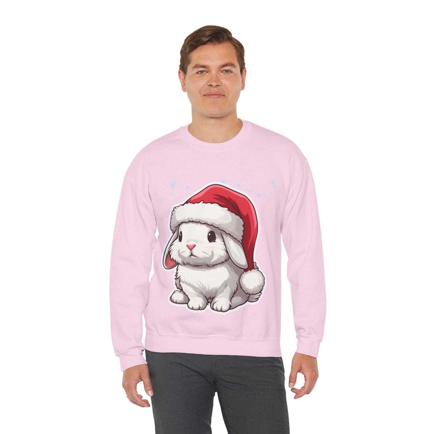 Cute Rabbit Christmas Sweatshirt, Funny Rabbit Gift