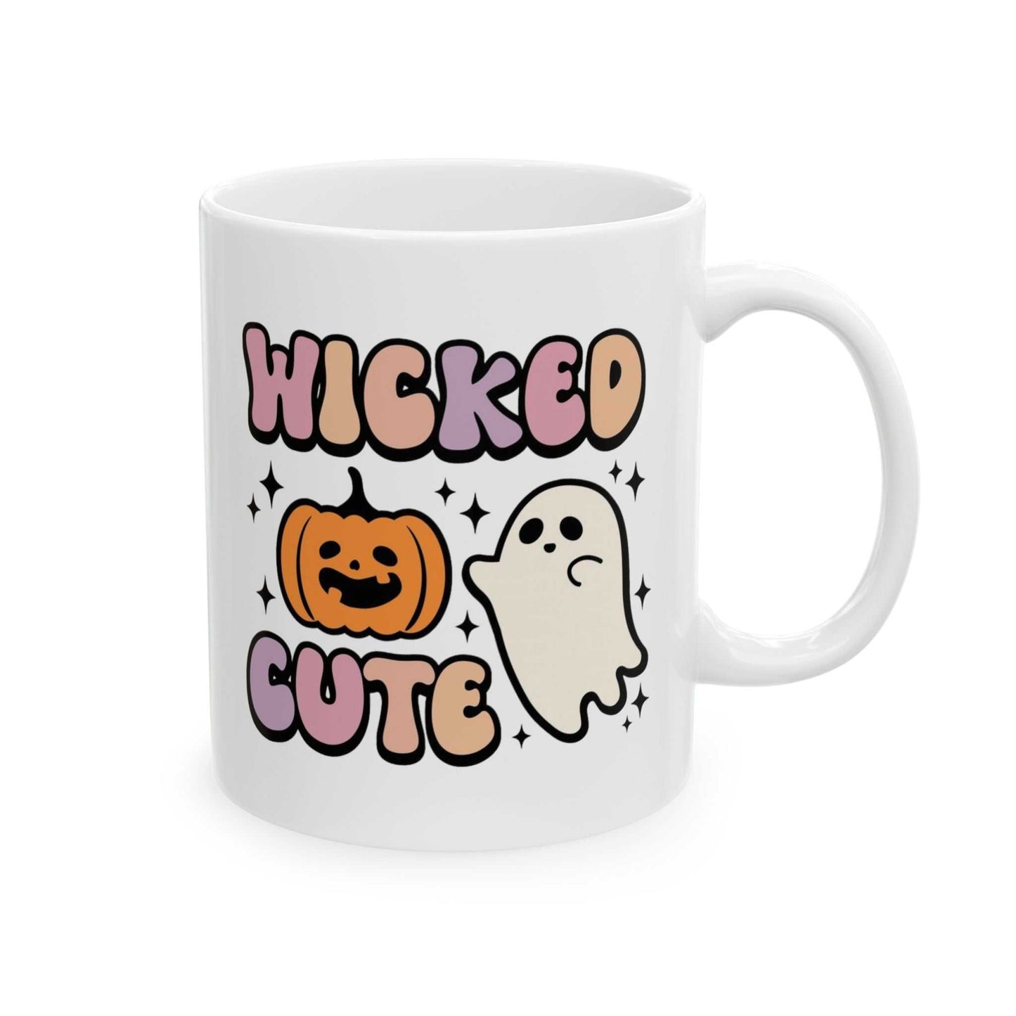 Wicked Cute Halloween Mugs, Spooky Fun Mugs Gift