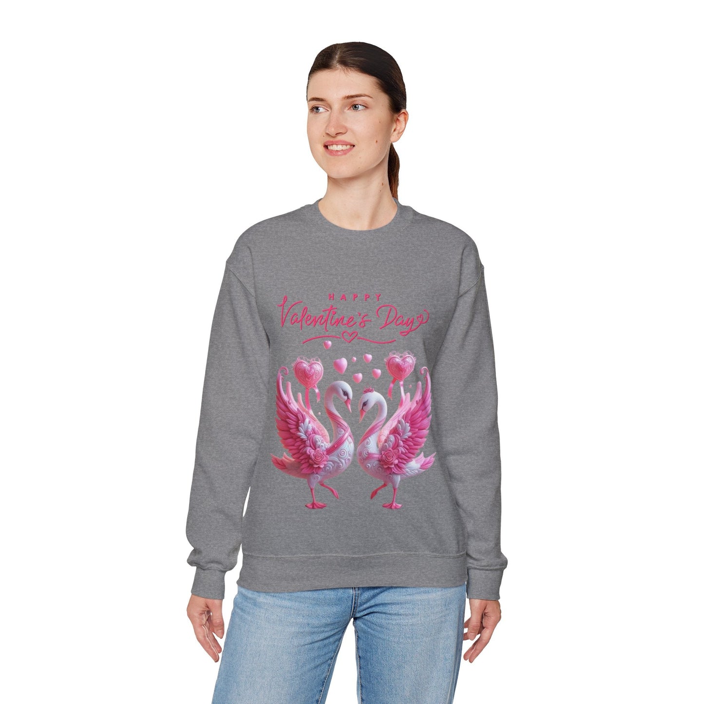 Happy Valentines Day Goose Sweatshirt – Cute Goose Lover Gift