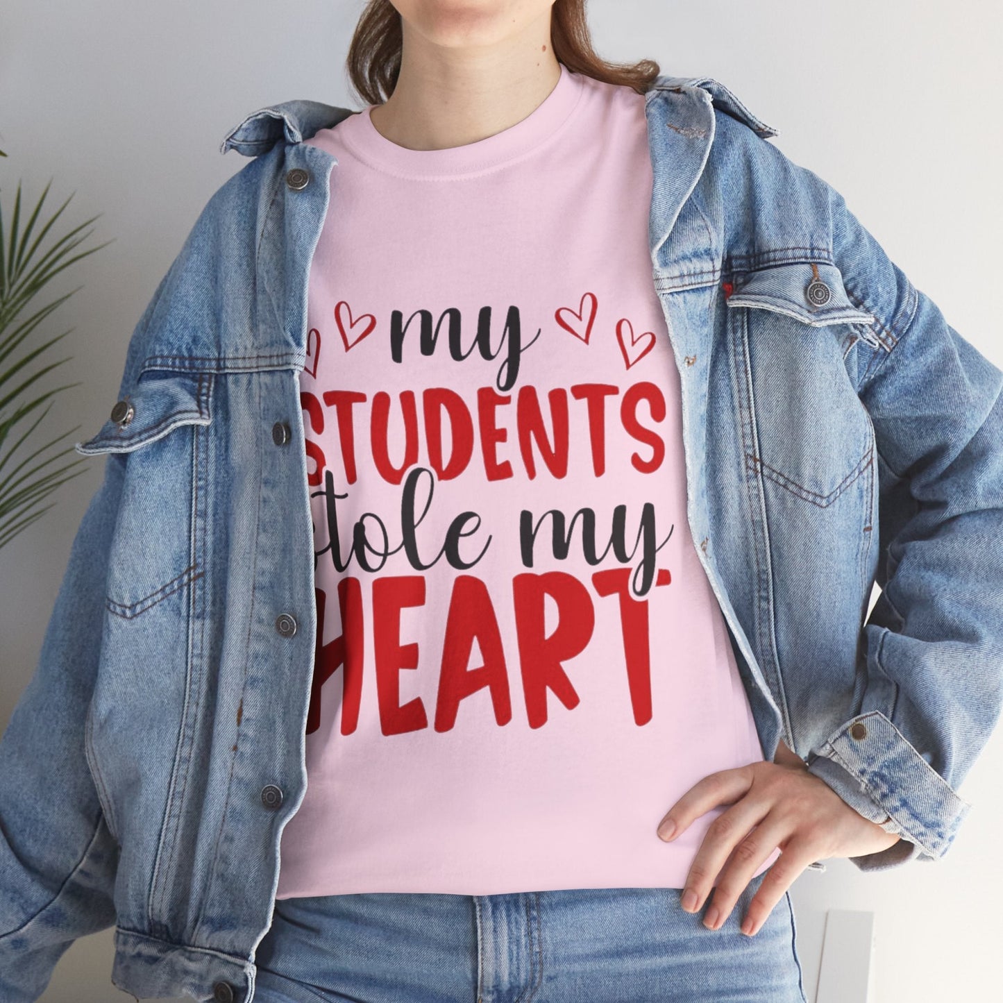 My Students Stole My Heart T-Shirt, Teacher Valentines Day Gift