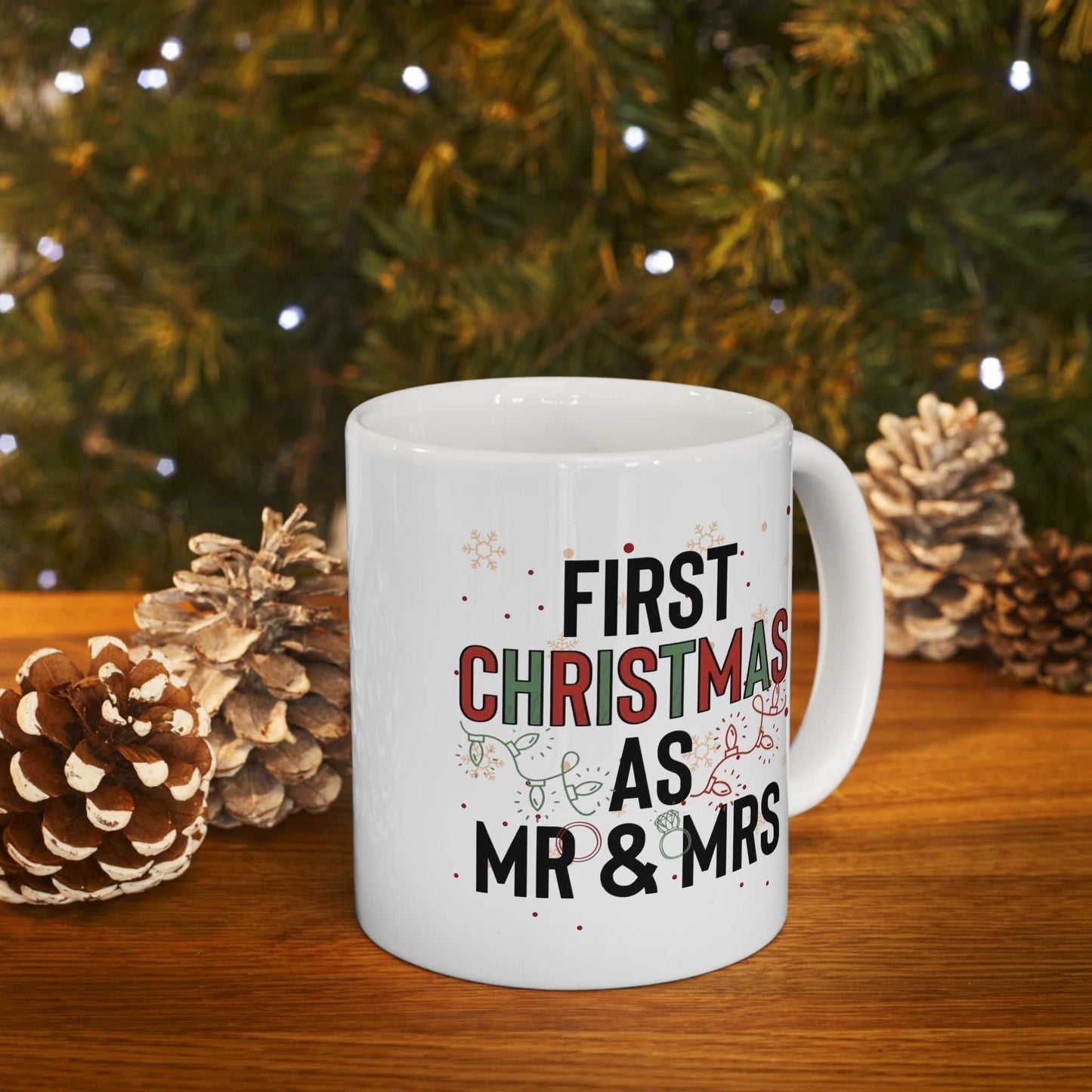 First Christmas As Mr and Mrs Mugs, Couple Christmas Gift