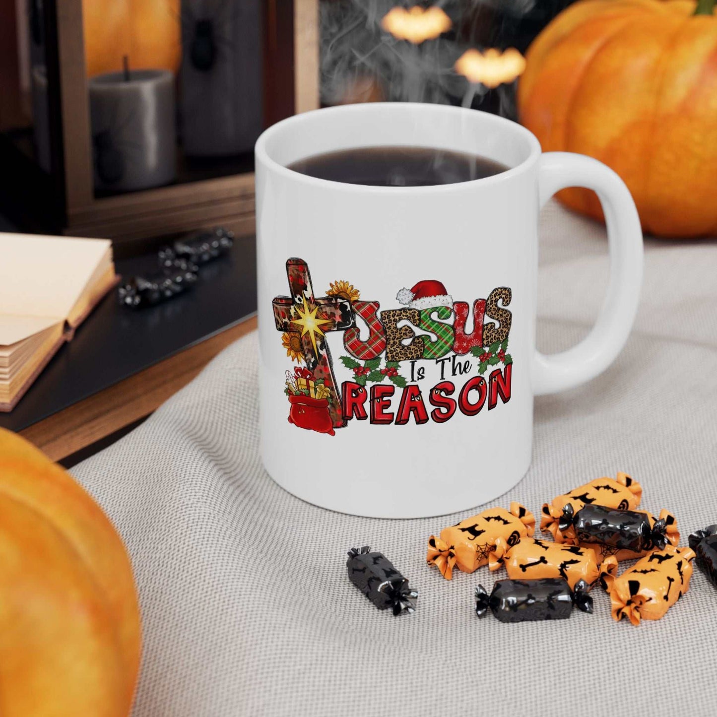 Is It Christmas Jesus Is The Reason Mug – Religious Christmas Gift