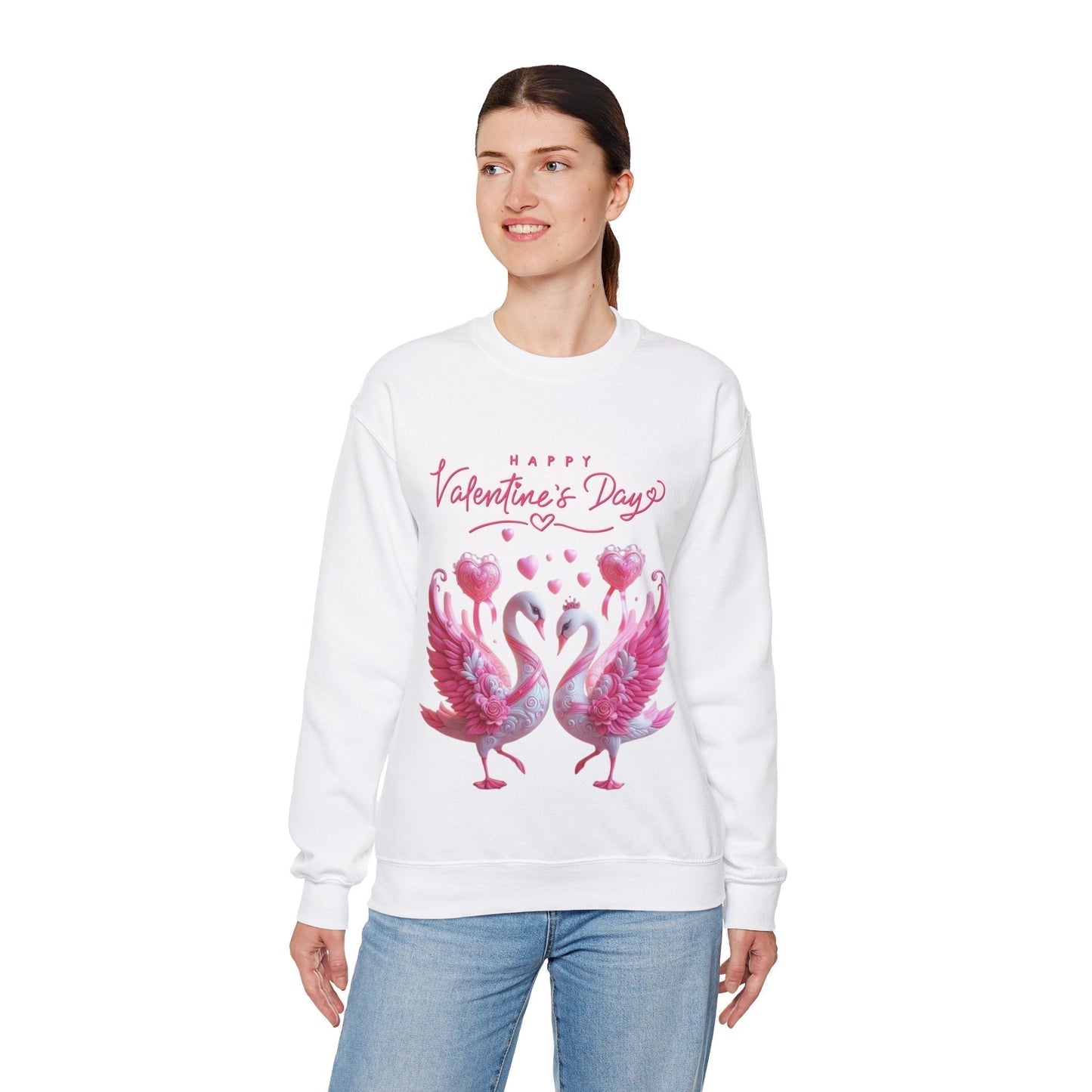 Happy Valentines Day Goose Sweatshirt – Cute Goose Lover Gift