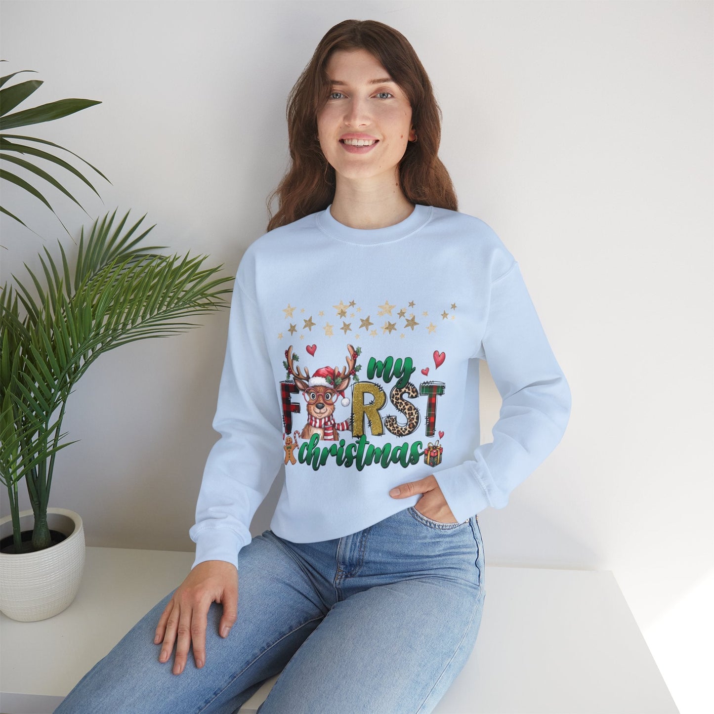My First Christmas Sweatshirt, Family Sweatshirt Gift