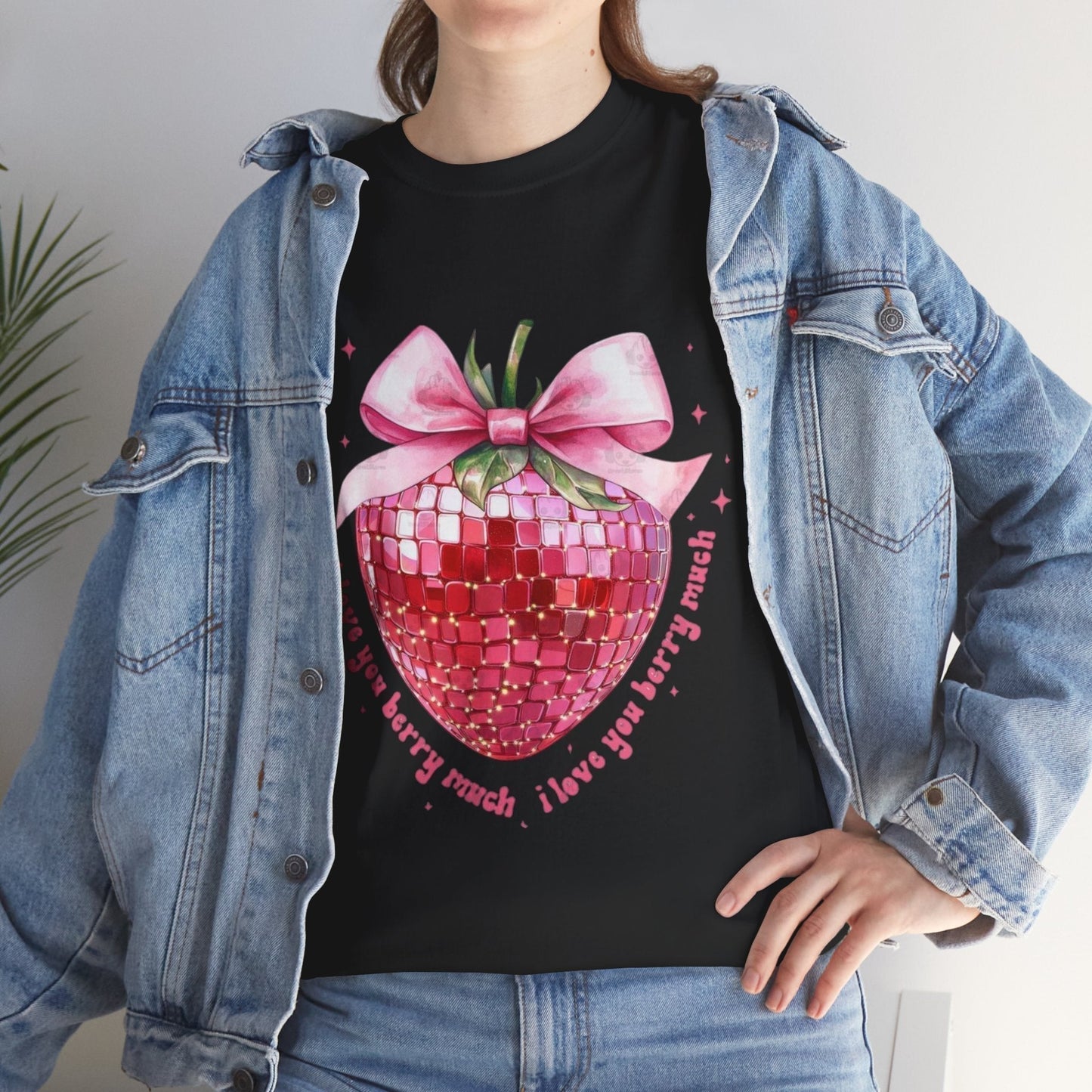 I Love You Berry Much T-Shirt , Love Valentines Heart Gift