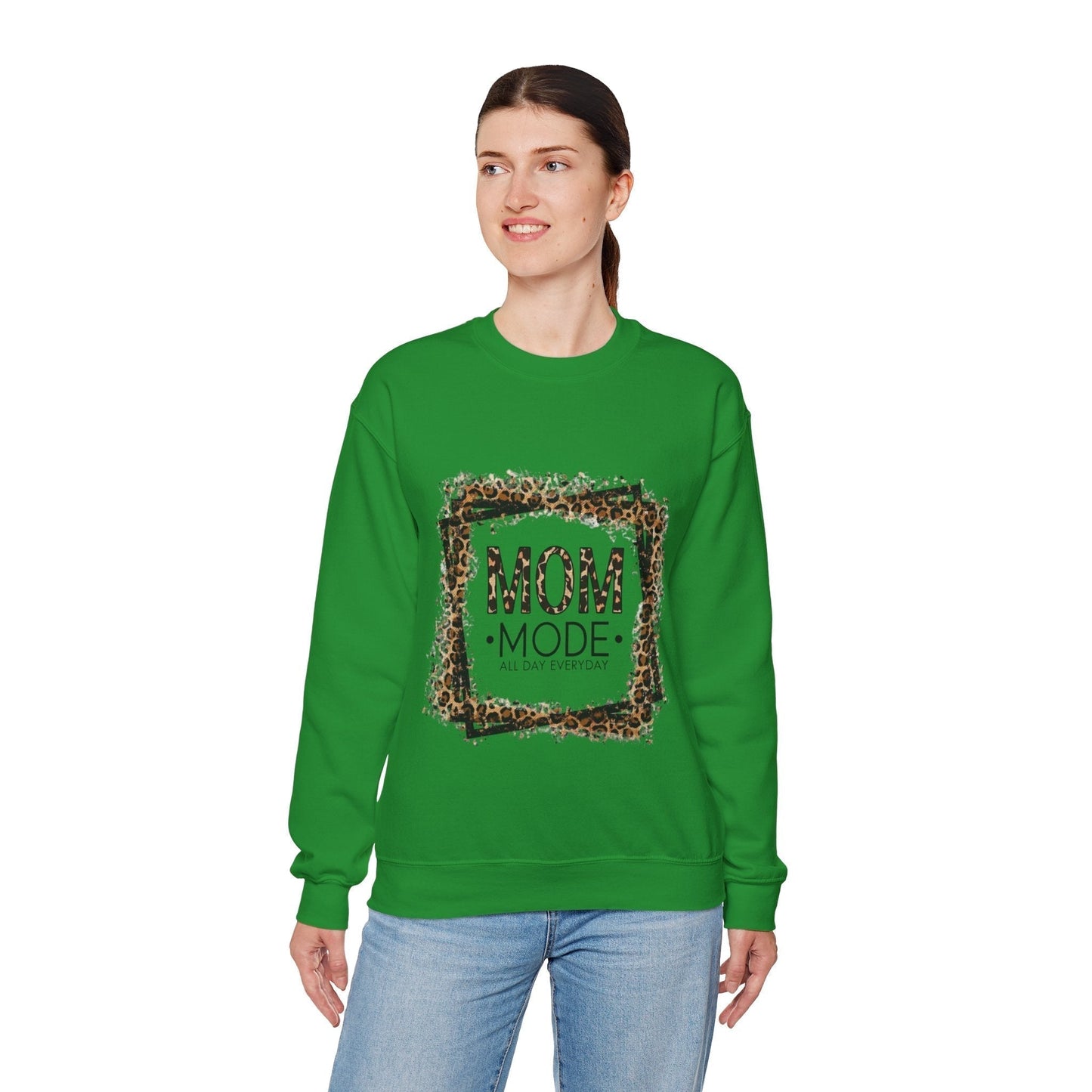 Mom Mode Sweatshirt Crewneck - All Day Everyday